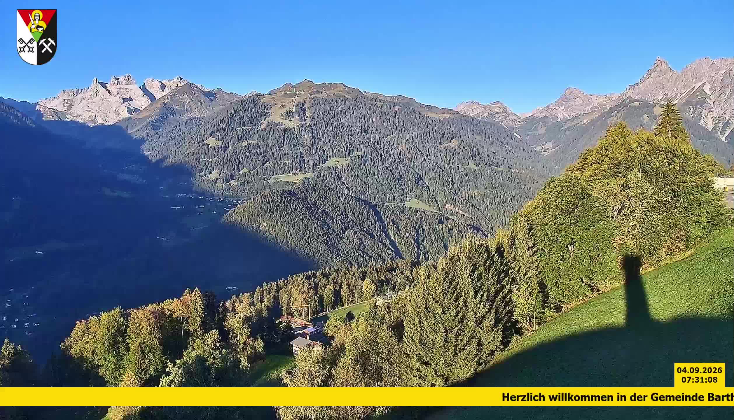 Bartholomäberg | Blick auf Schruns