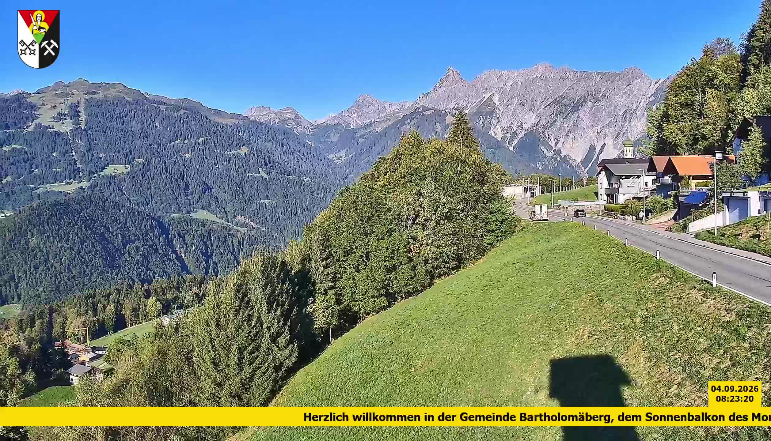 Bartholomäberg | Blick auf Schruns