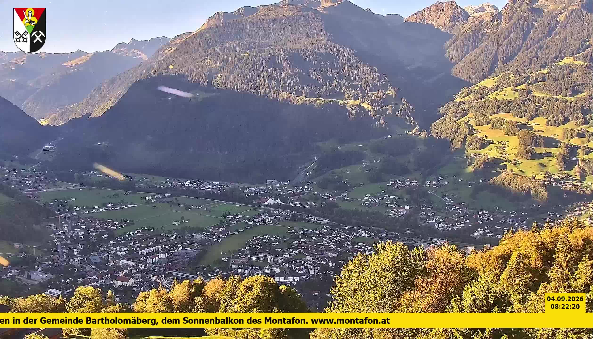 Bartholomäberg | Blick auf Schruns