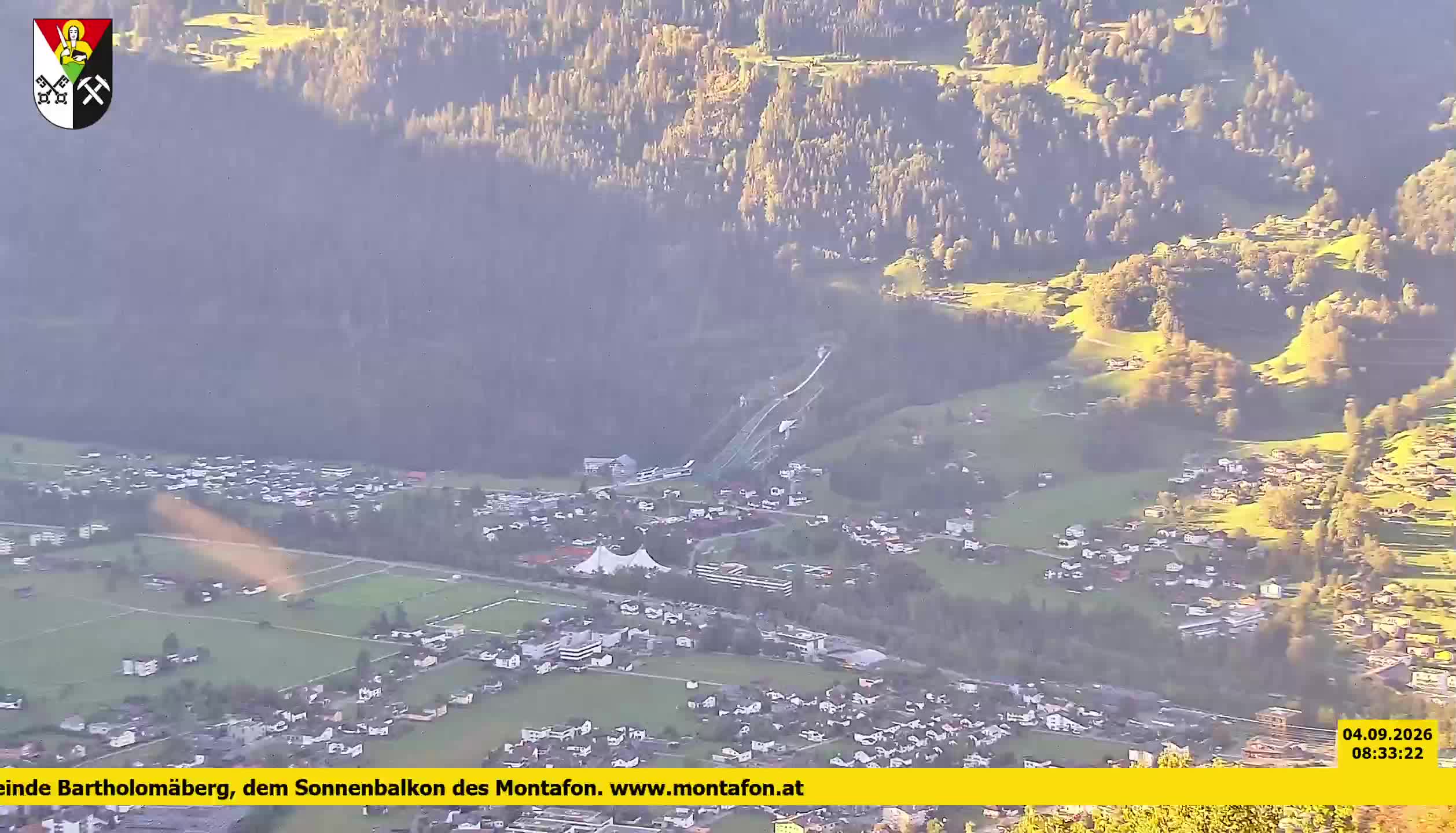 Bartholomäberg | Blick auf Schruns
