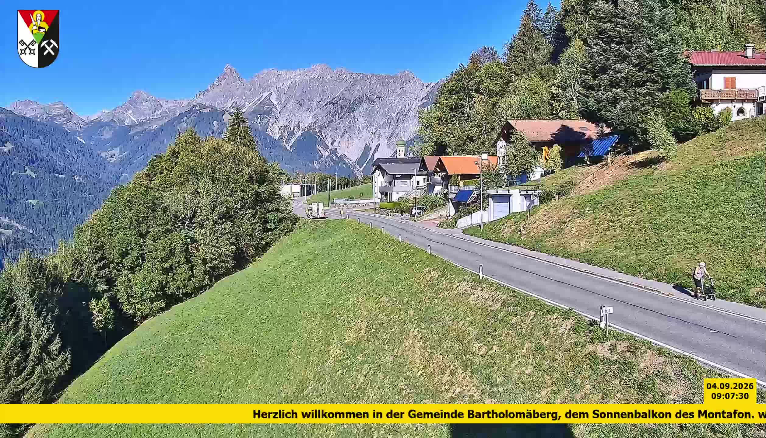 Bartholomäberg | Blick auf Schruns