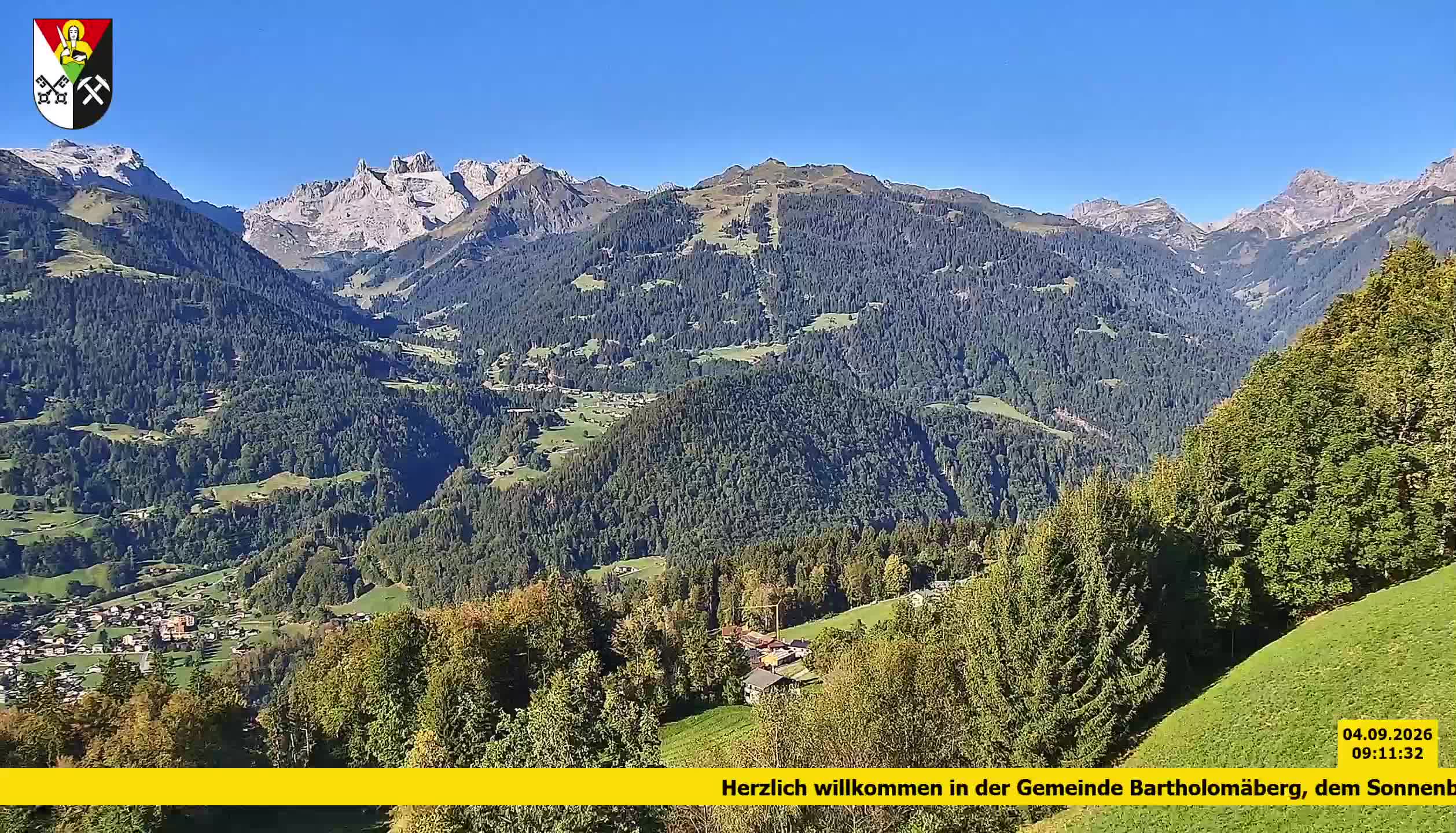 Bartholomäberg | Blick auf Schruns