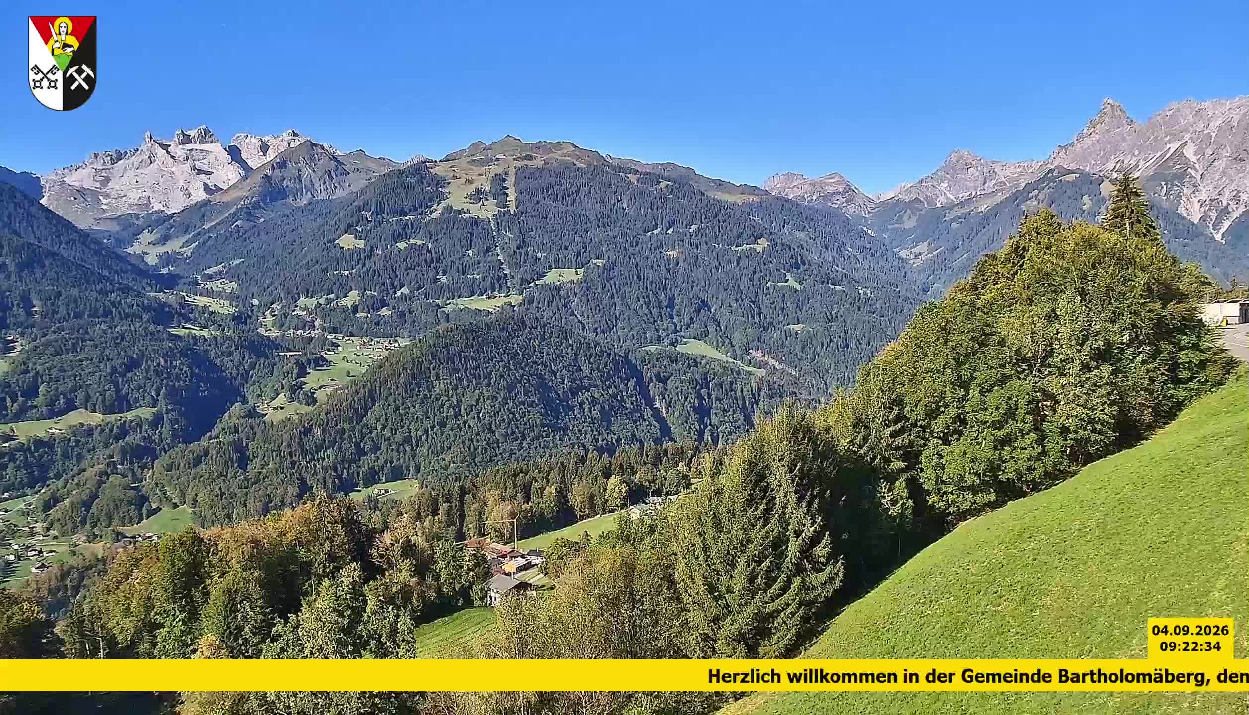 Bartholomäberg | Blick auf Schruns