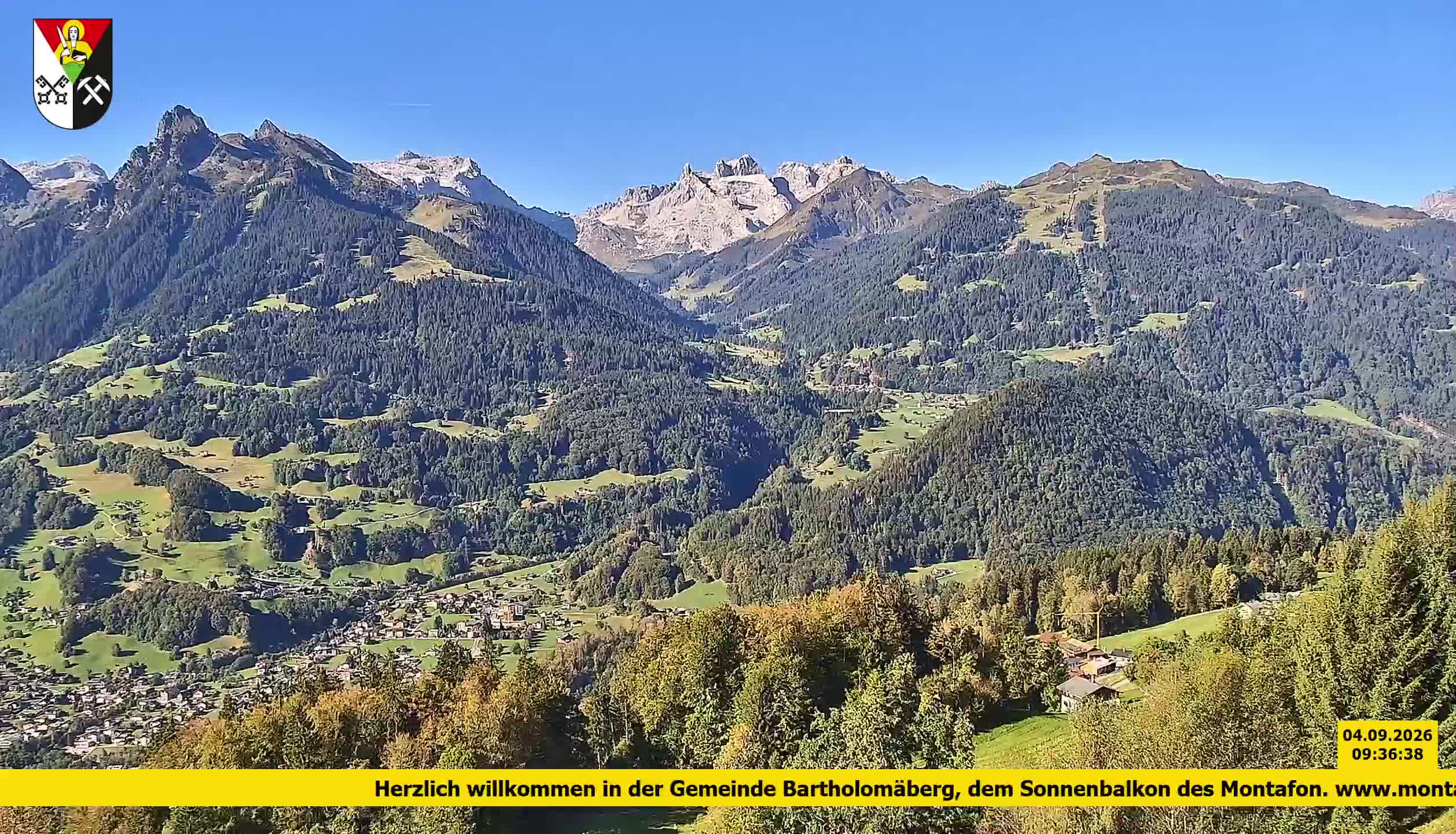Bartholomäberg | Blick auf Schruns