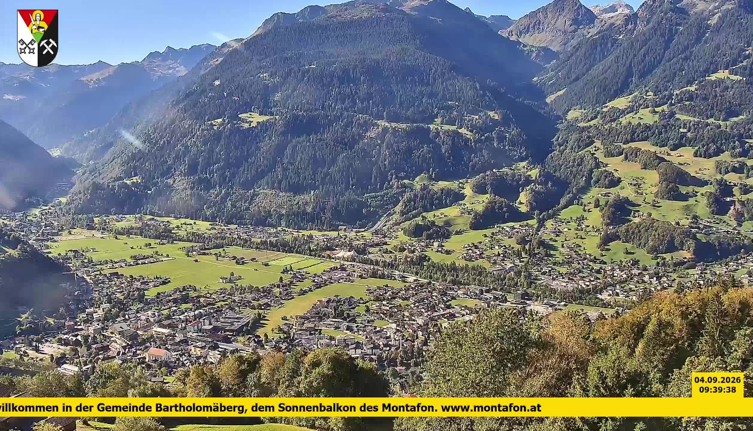 Bartholomäberg | Blick auf Schruns