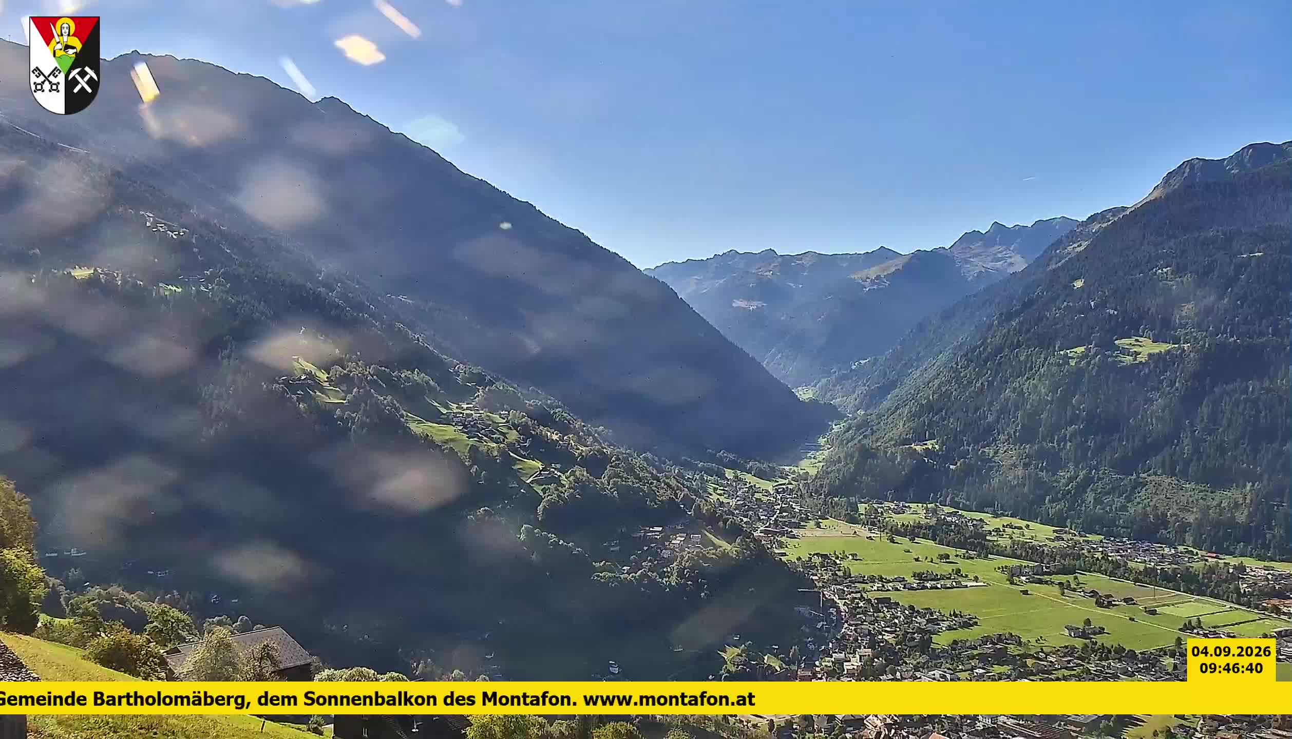Bartholomäberg | Blick auf Schruns