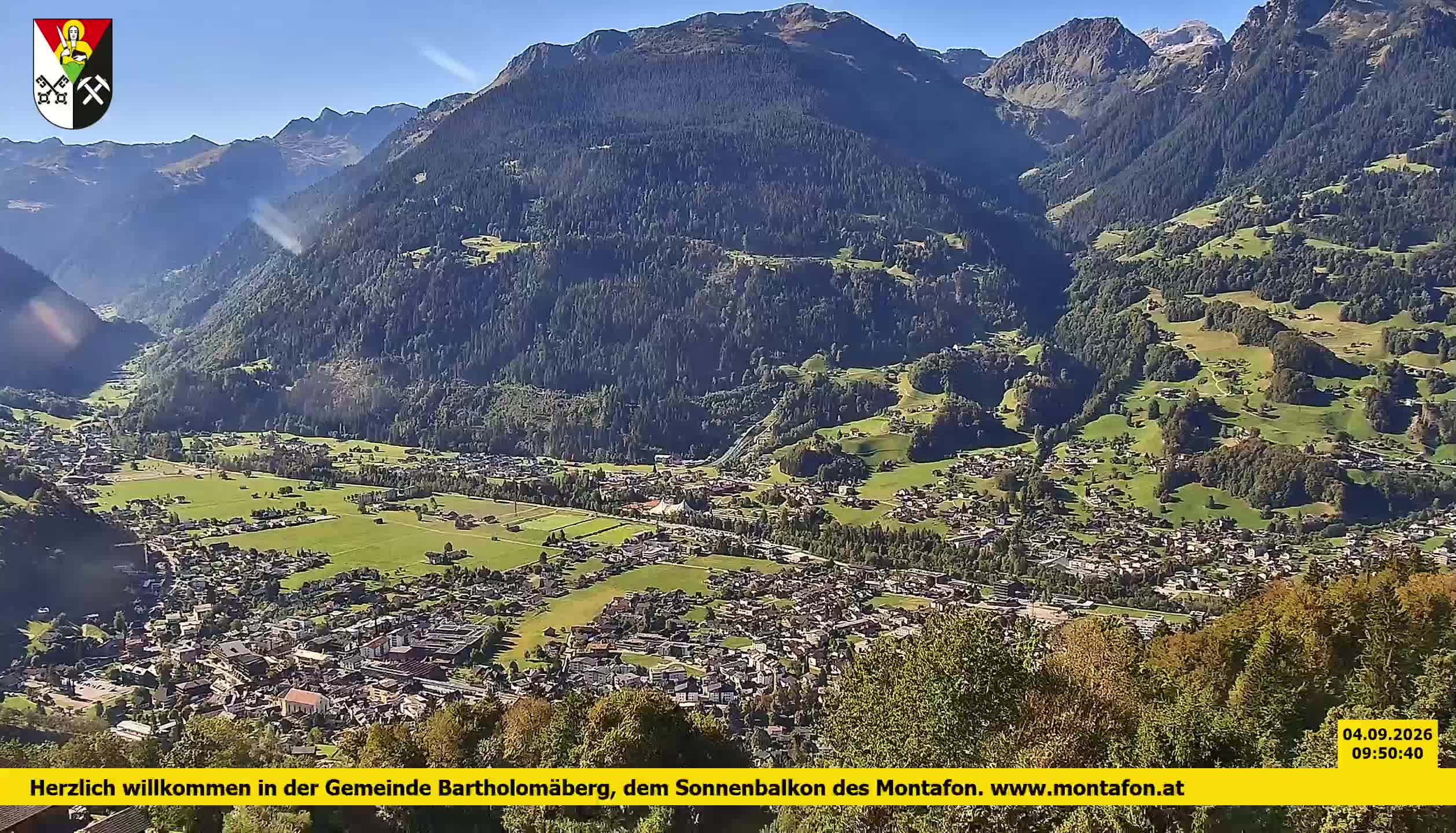 Bartholomäberg | Blick auf Schruns