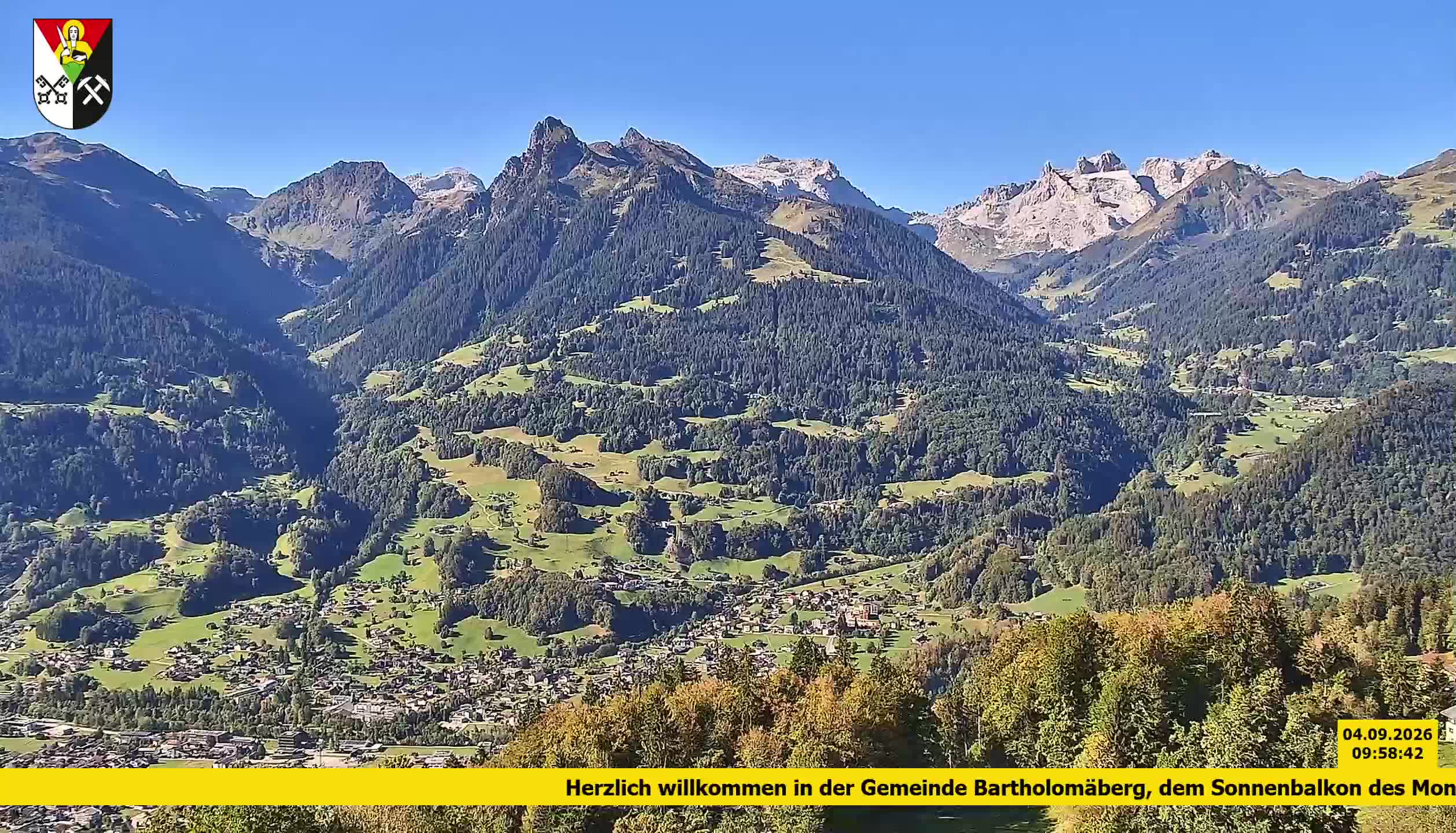 Bartholomäberg | Blick auf Schruns