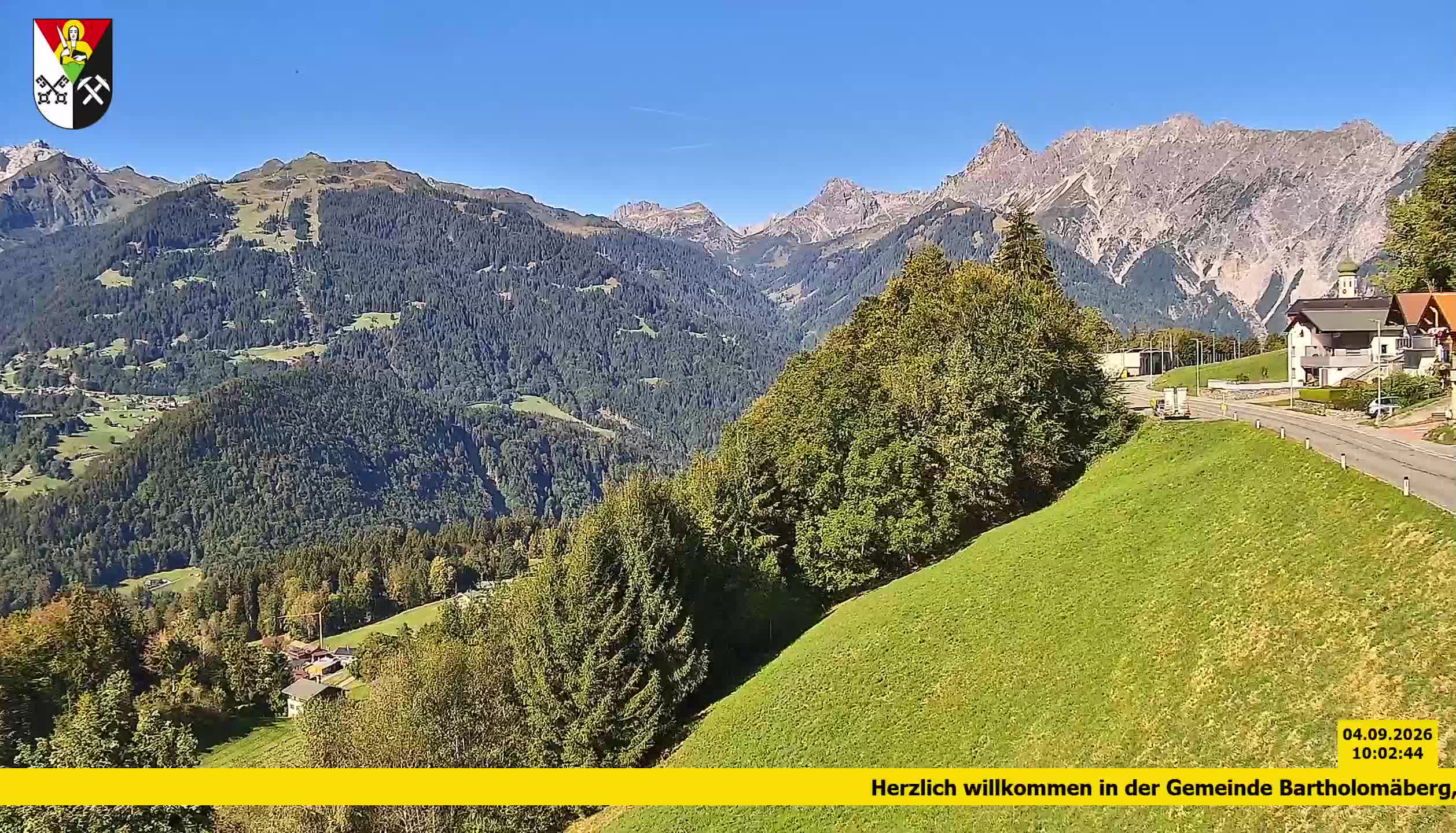 Bartholomäberg | Blick auf Schruns