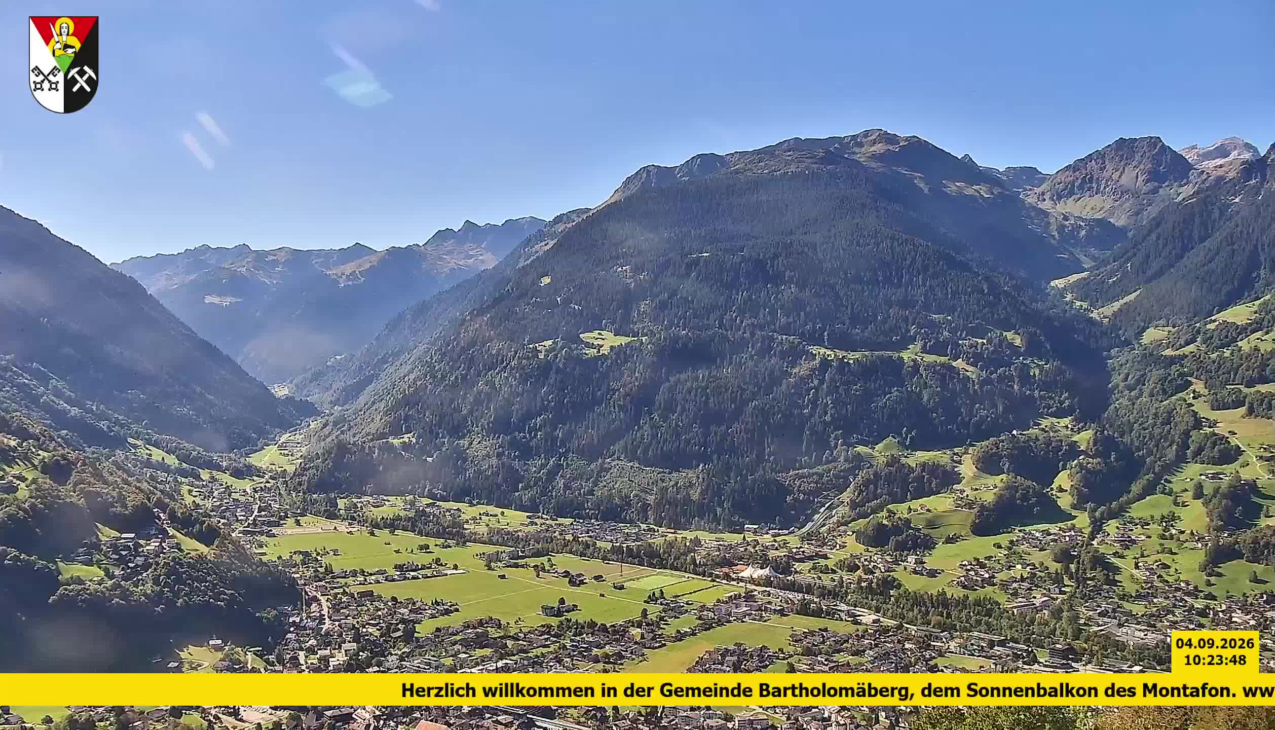 Bartholomäberg | Blick auf Schruns