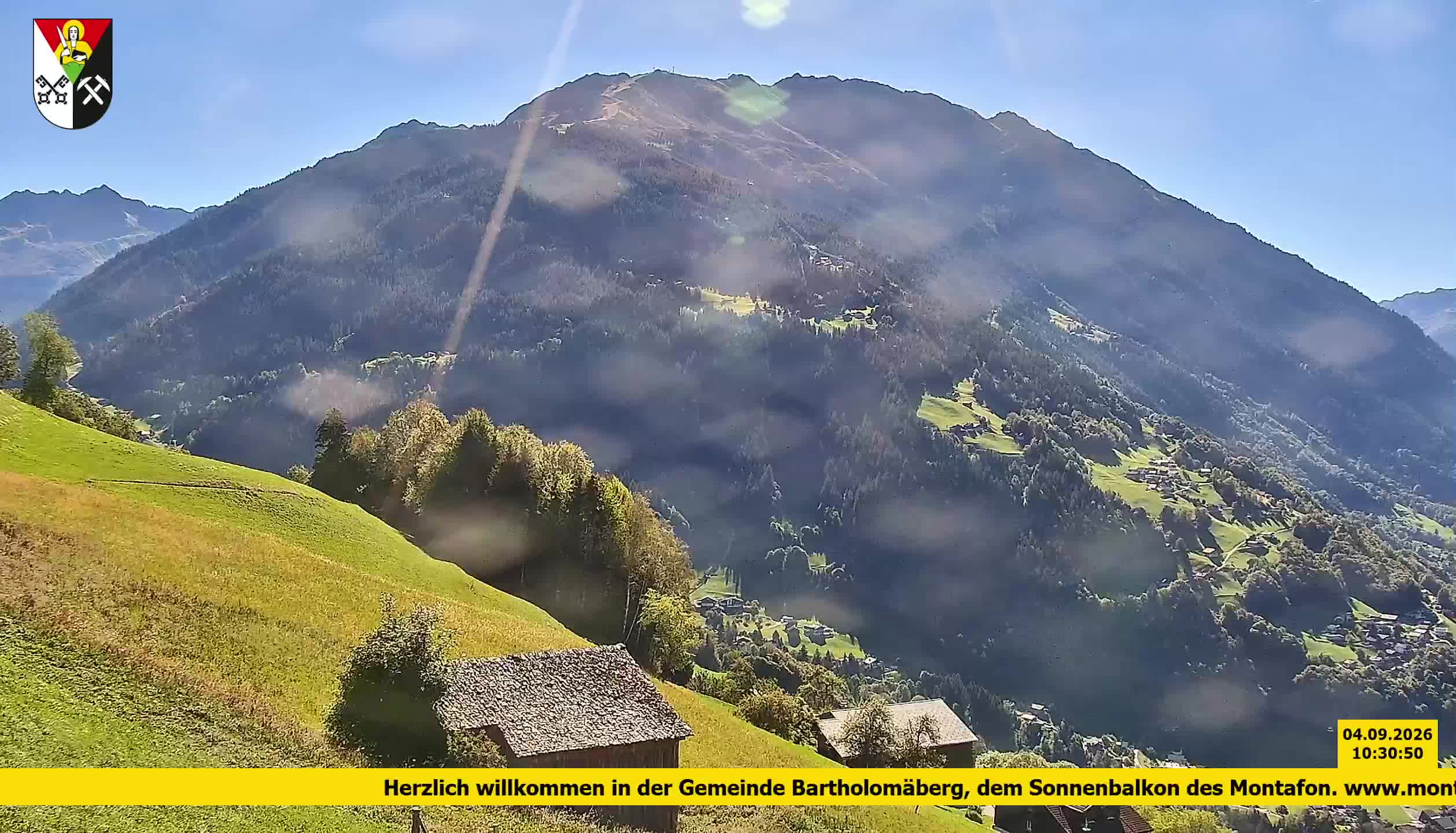 Bartholomäberg | Blick auf Schruns