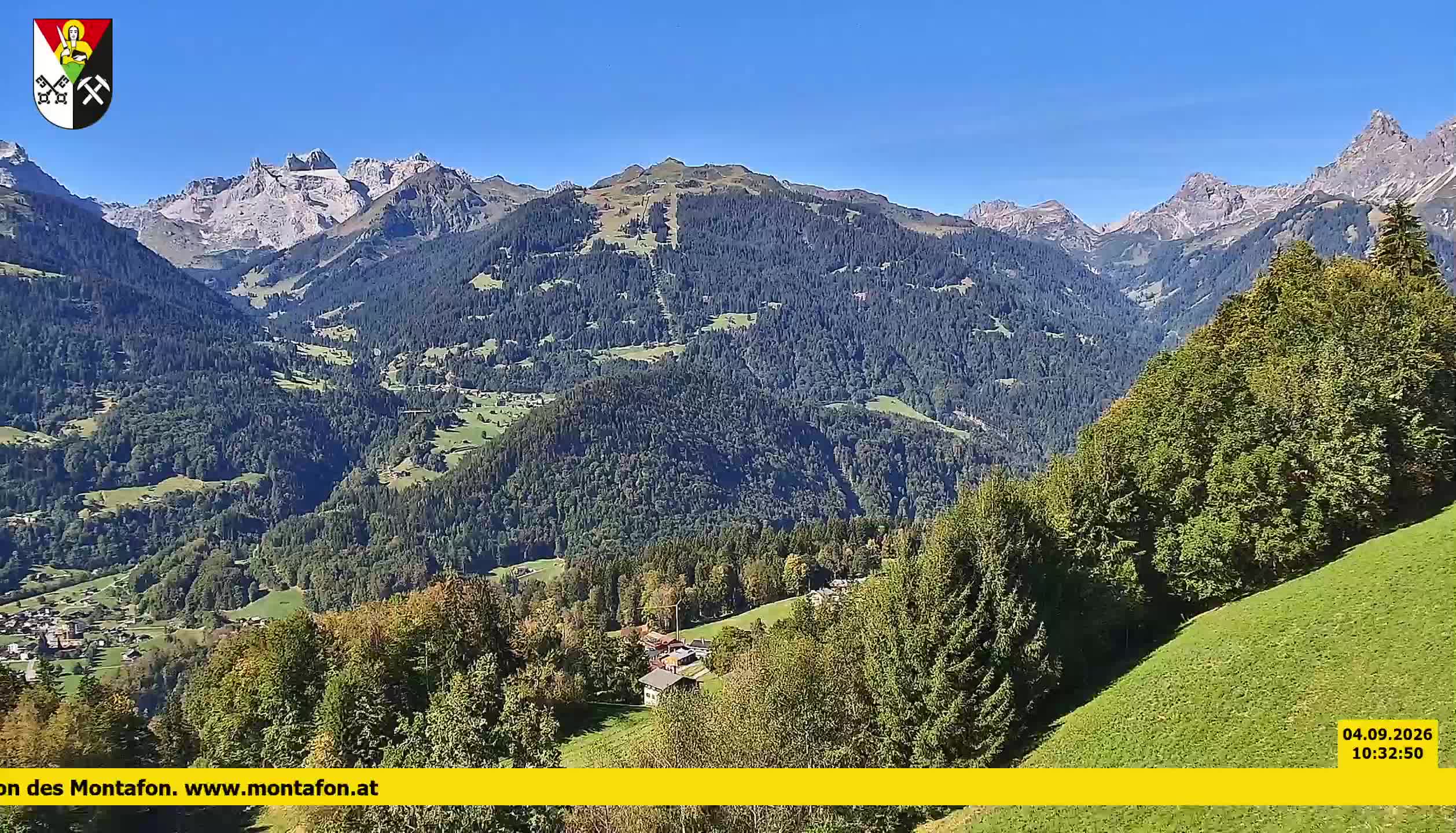 Bartholomäberg | Blick auf Schruns