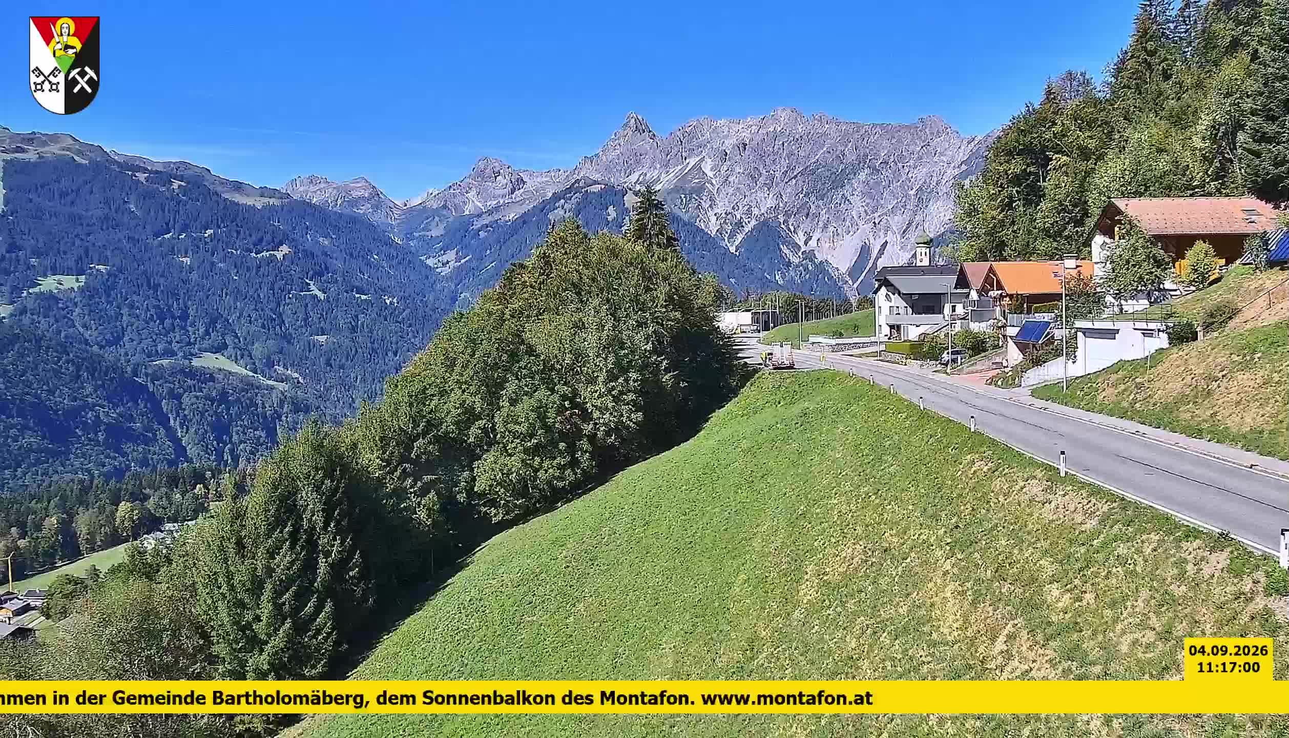 Bartholomäberg | Blick auf Schruns