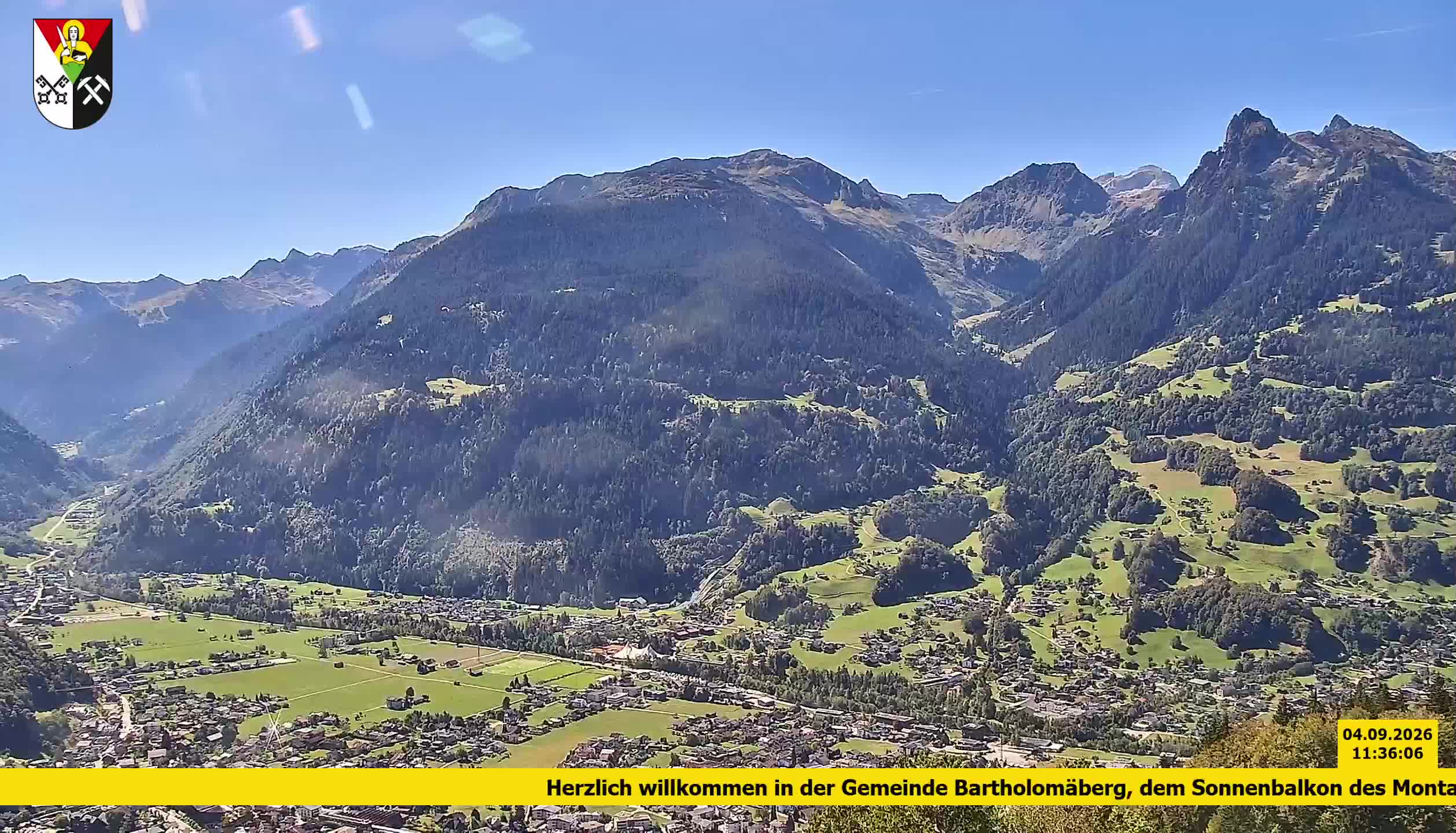 Bartholomäberg | Blick auf Schruns