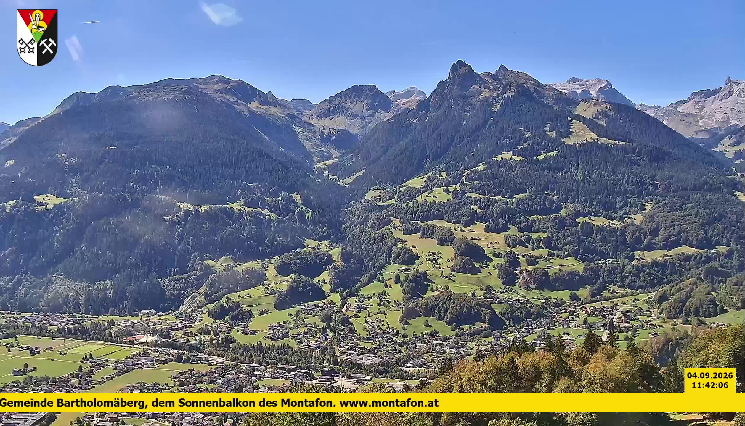 Bartholomäberg | Blick auf Schruns