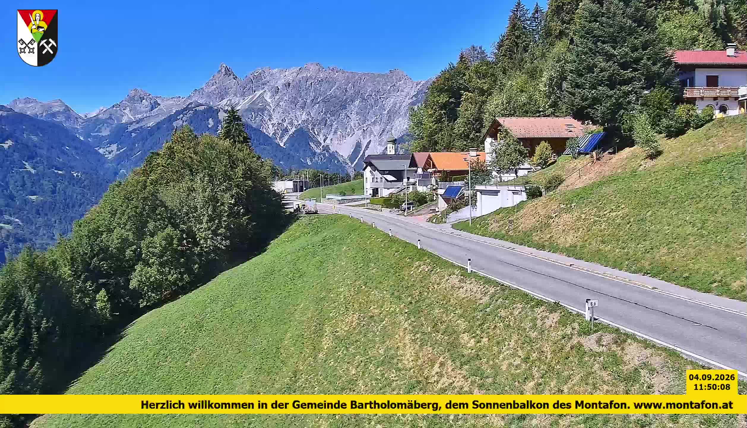 Bartholomäberg | Blick auf Schruns