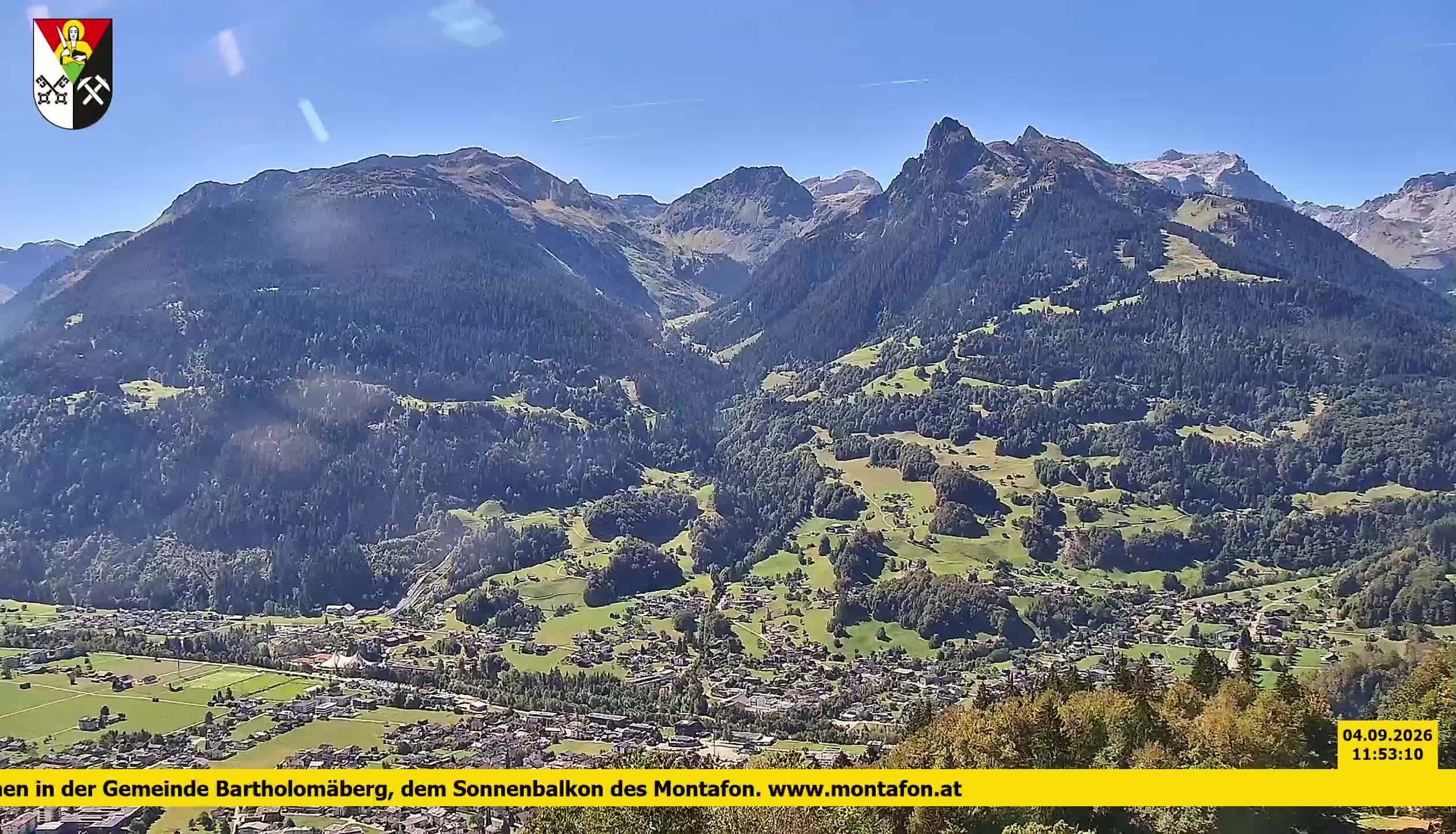 Bartholomäberg | Blick auf Schruns