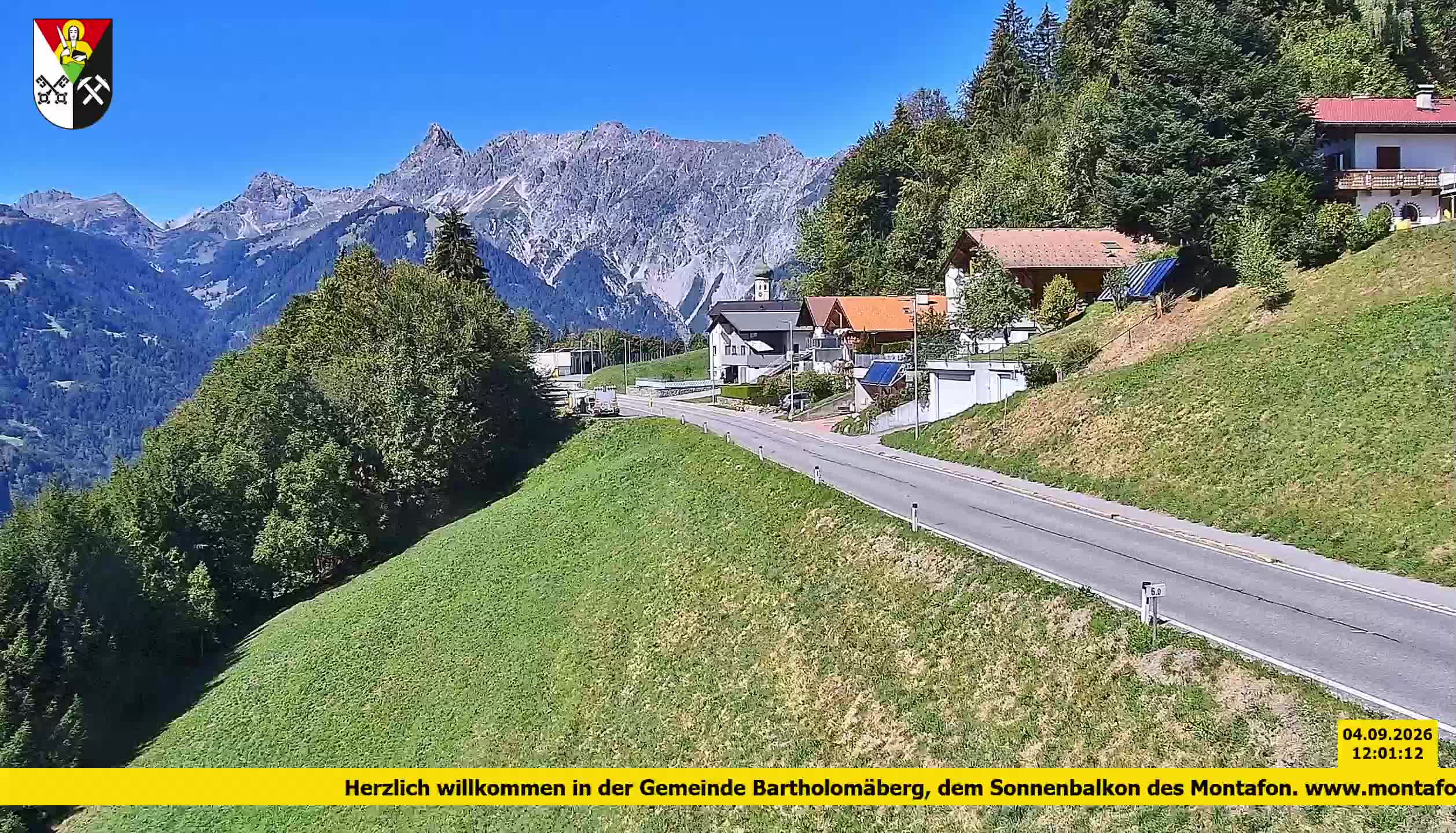 Bartholomäberg | Blick auf Schruns