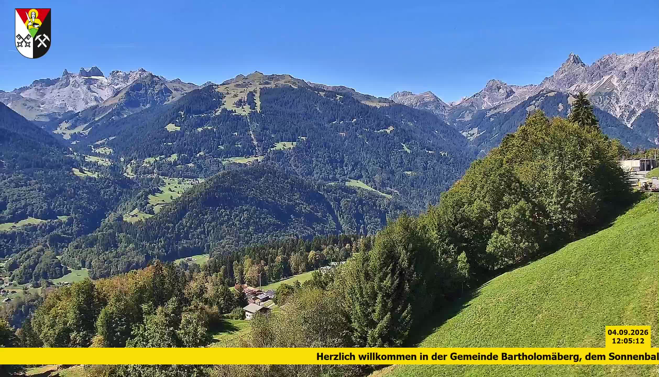 Bartholomäberg | Blick auf Schruns
