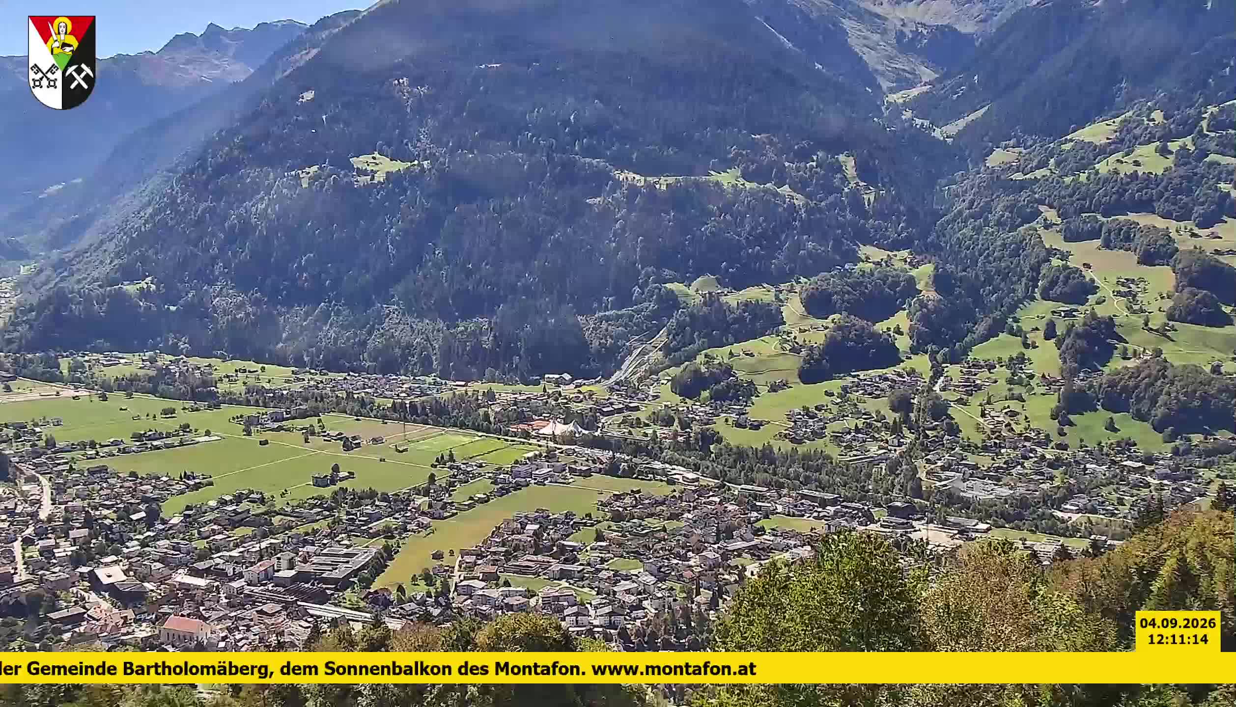 Bartholomäberg | Blick auf Schruns