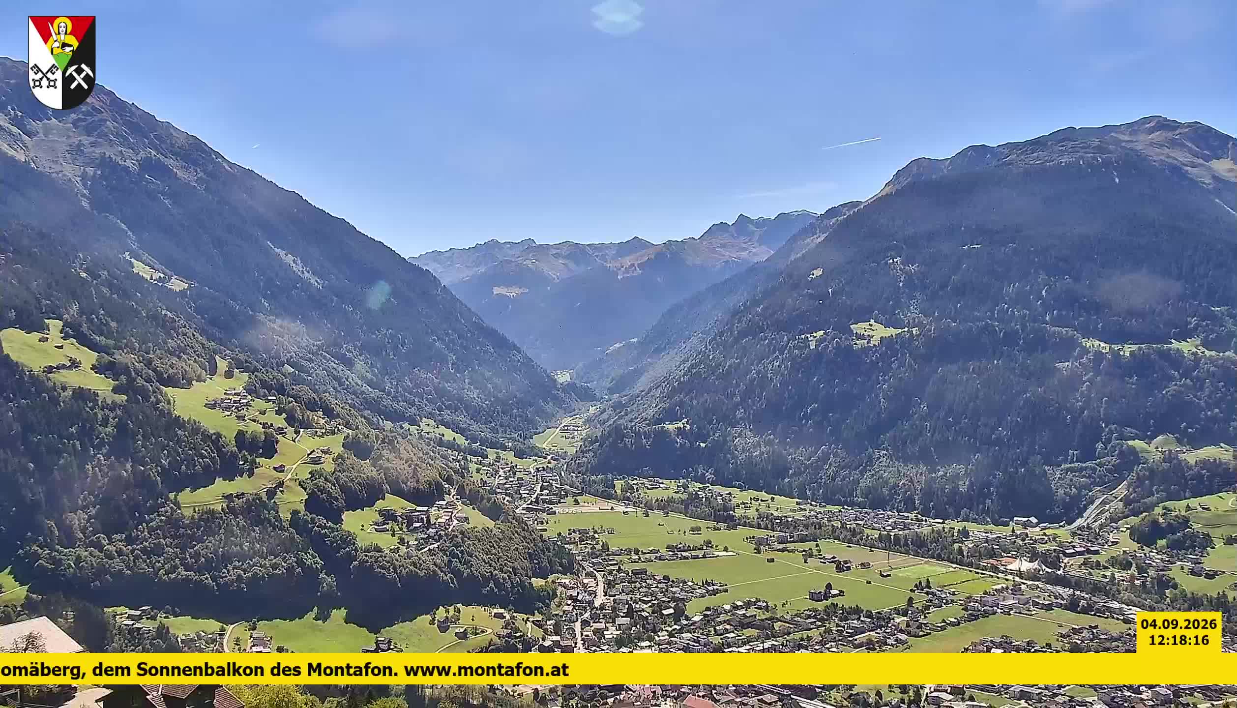 Bartholomäberg | Blick auf Schruns