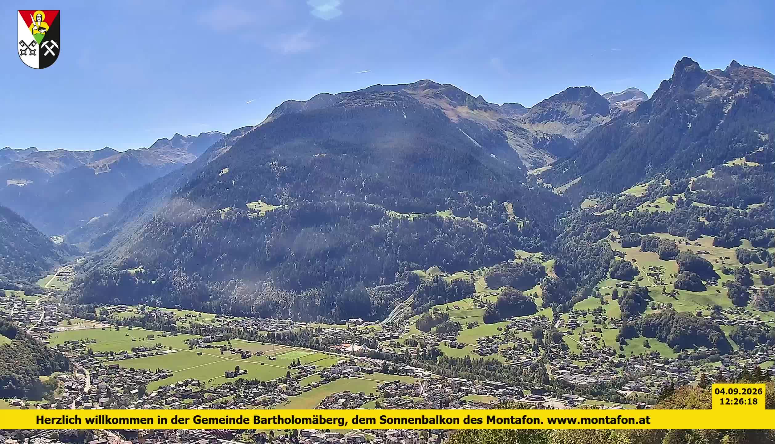 Bartholomäberg | Blick auf Schruns