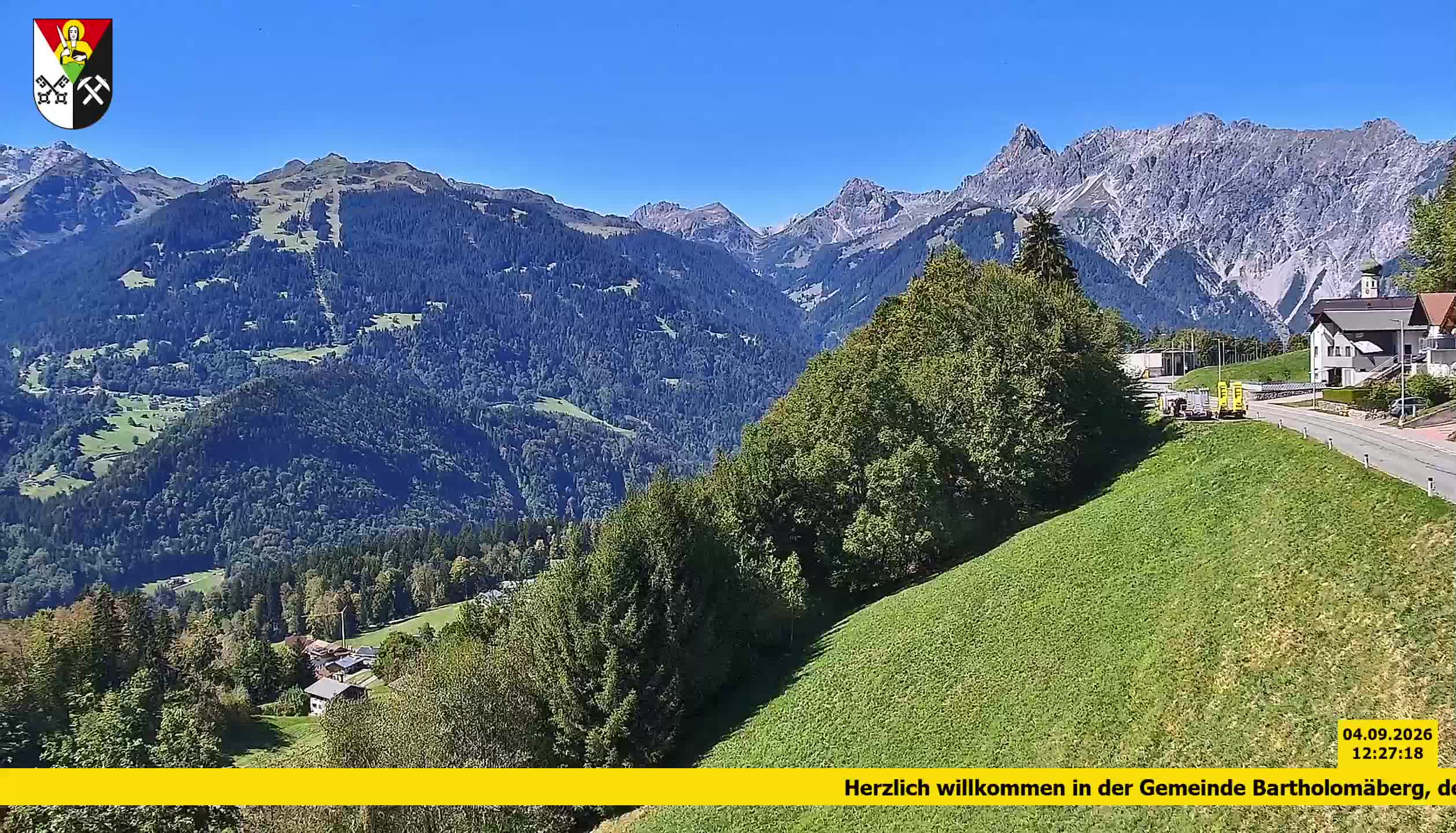 Bartholomäberg | Blick auf Schruns