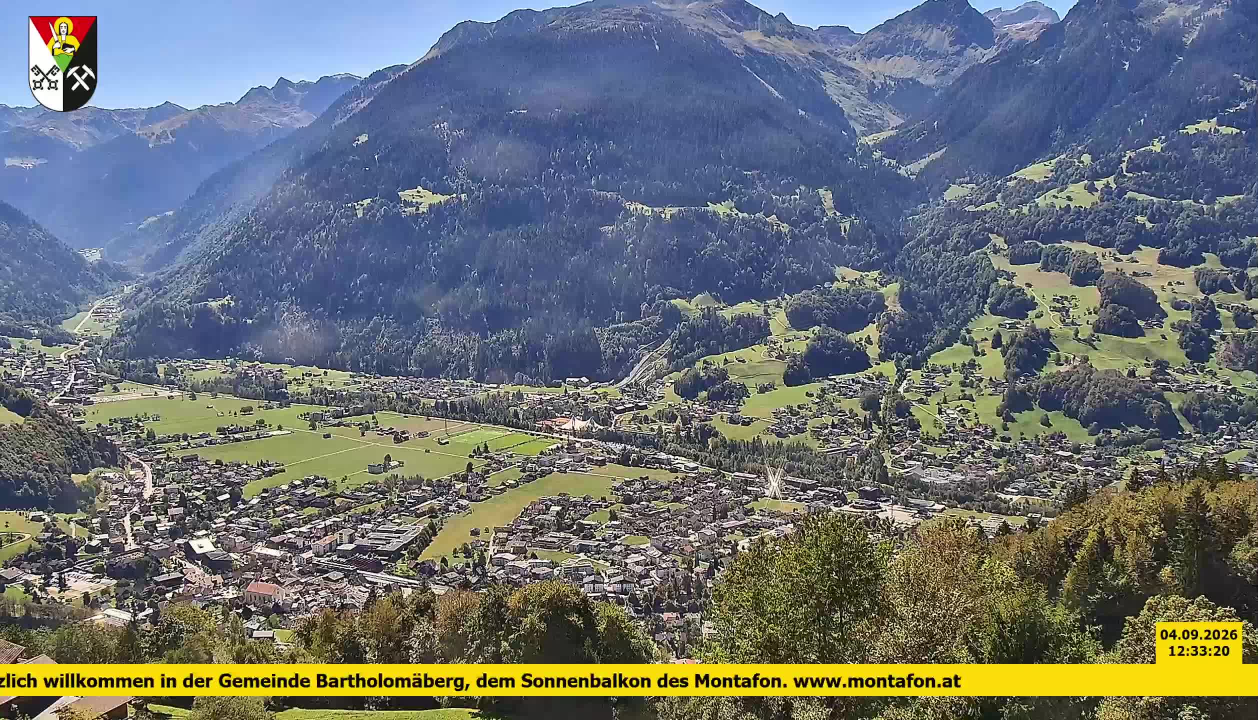Bartholomäberg | Blick auf Schruns