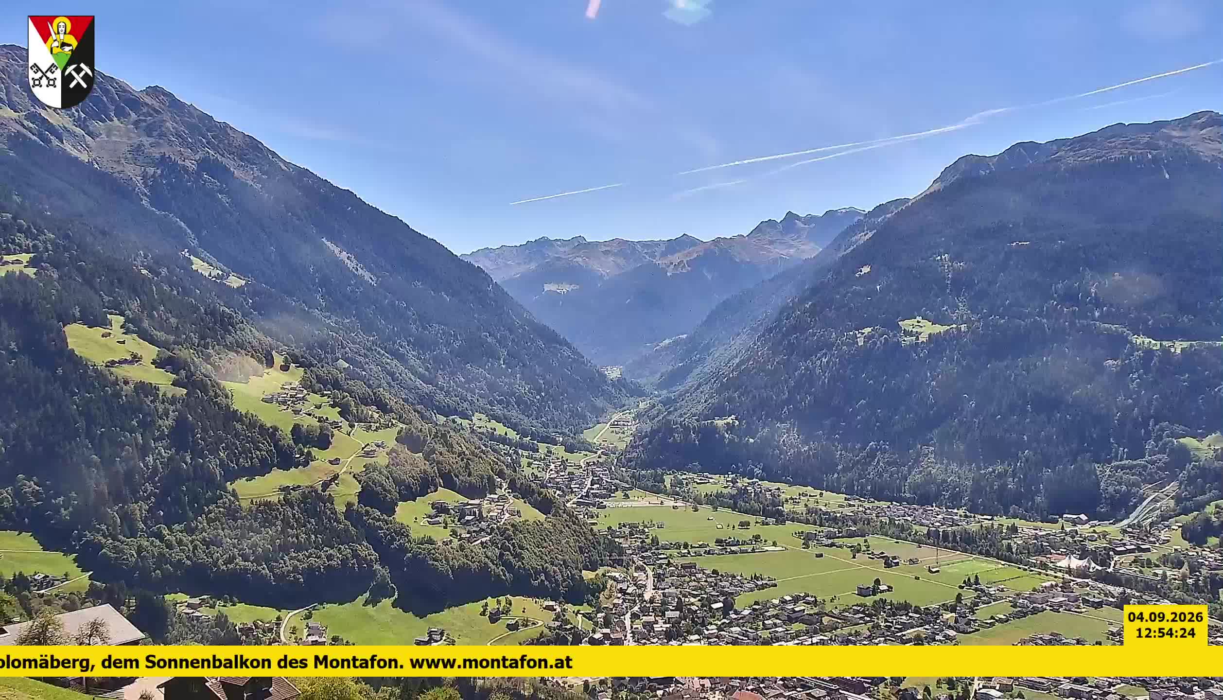 Bartholomäberg | Blick auf Schruns