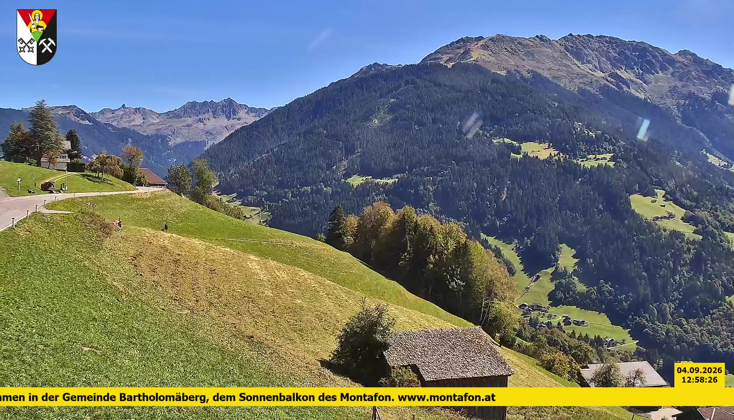 Bartholomäberg | Blick auf Schruns