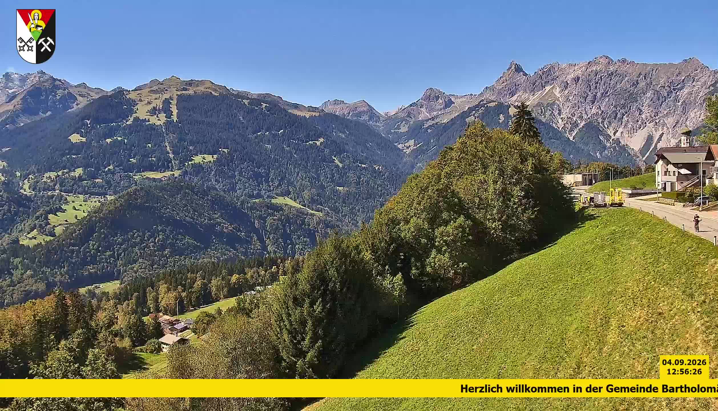 Bartholomäberg | Blick auf Schruns