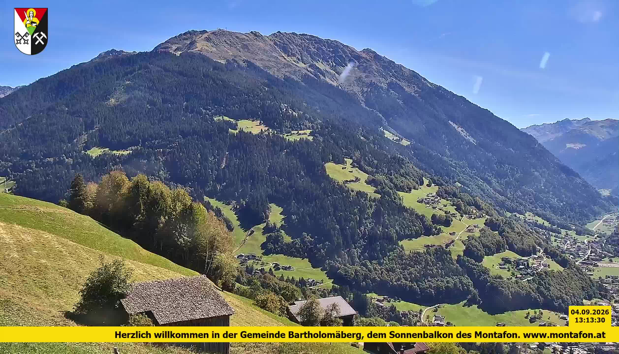 Bartholomäberg | Blick auf Schruns