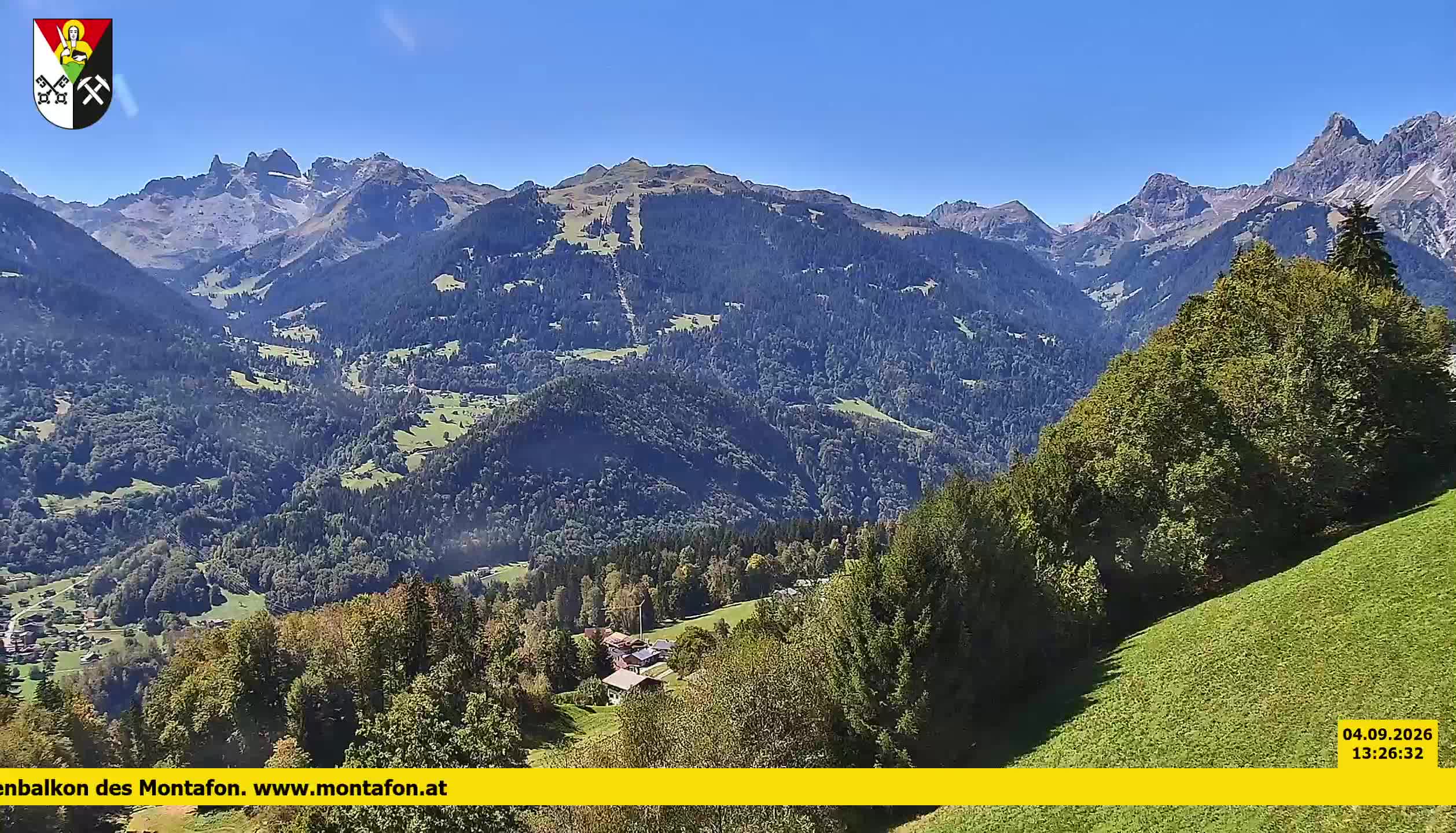 Bartholomäberg | Blick auf Schruns