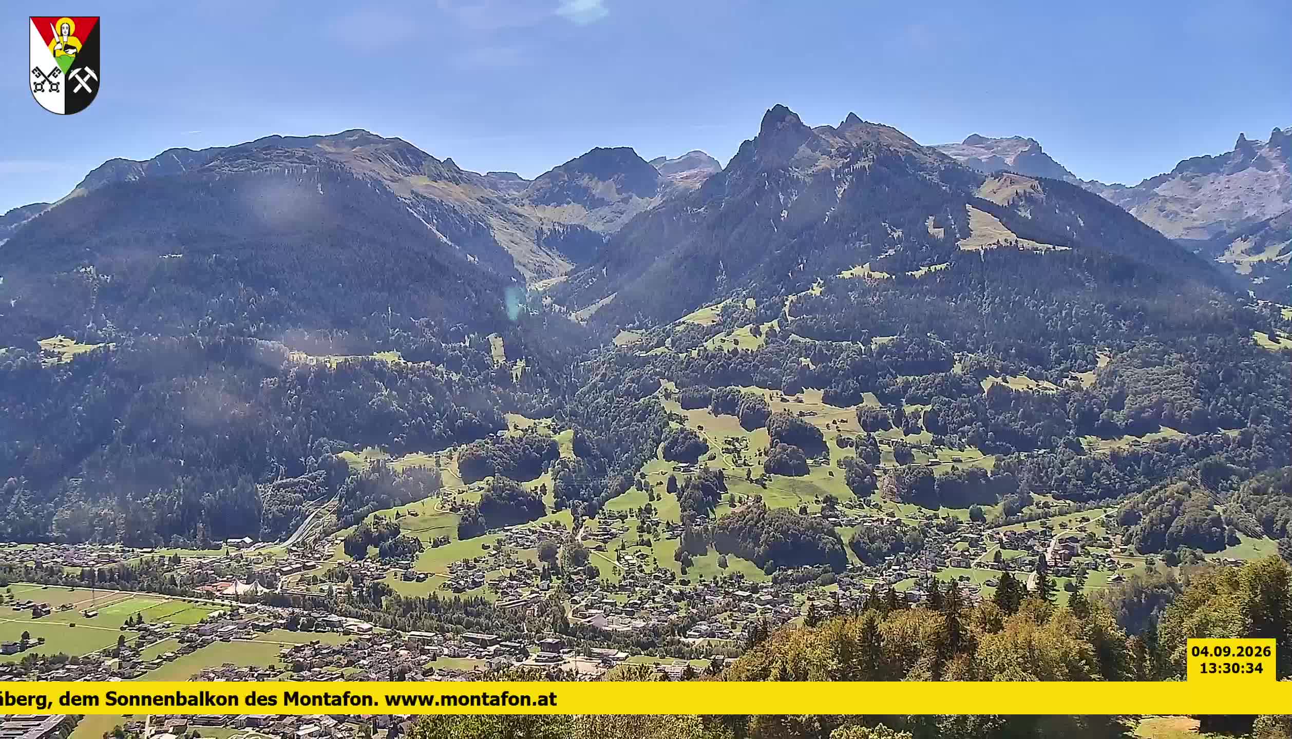 Bartholomäberg | Blick auf Schruns