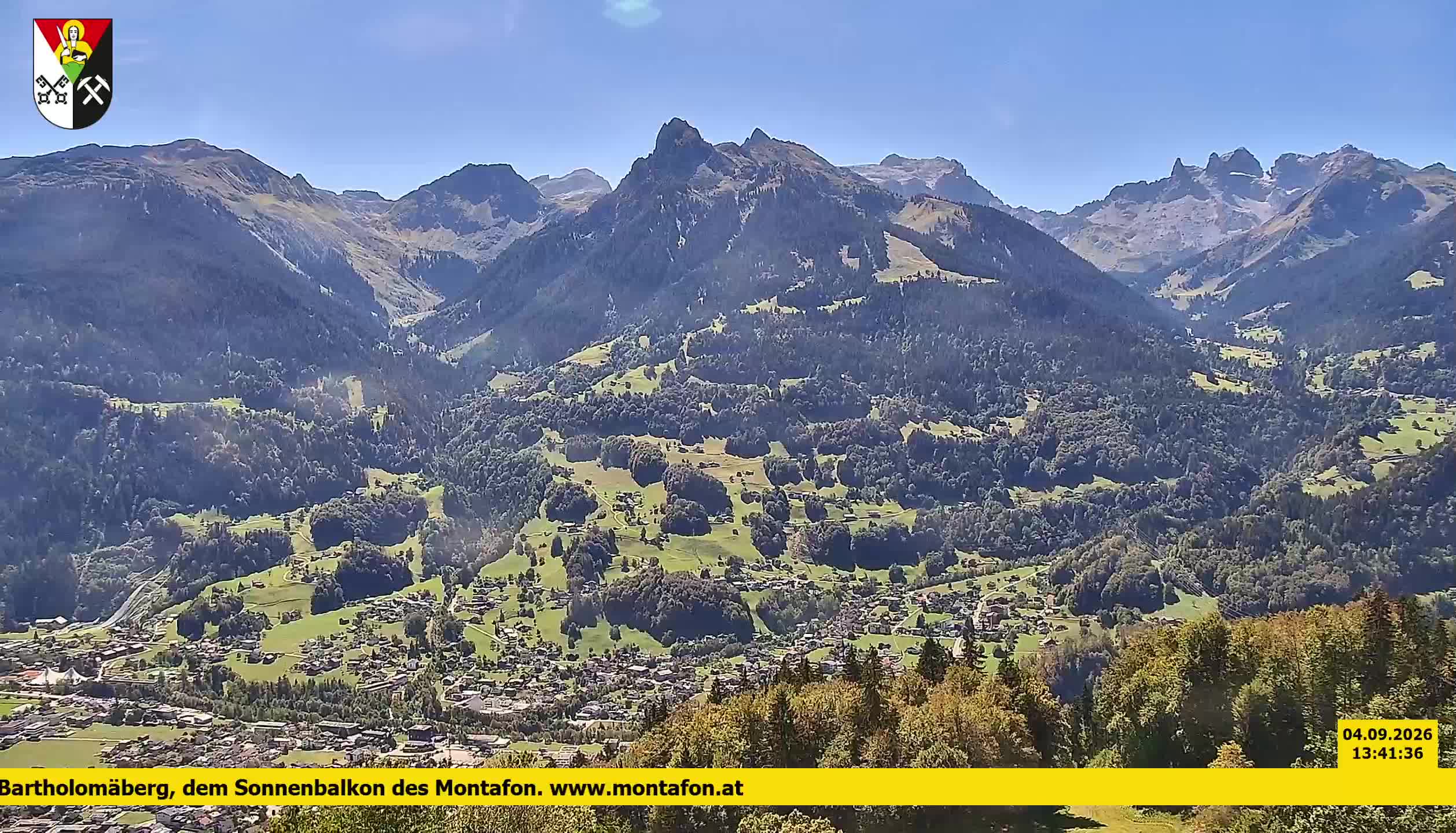 Bartholomäberg | Blick auf Schruns