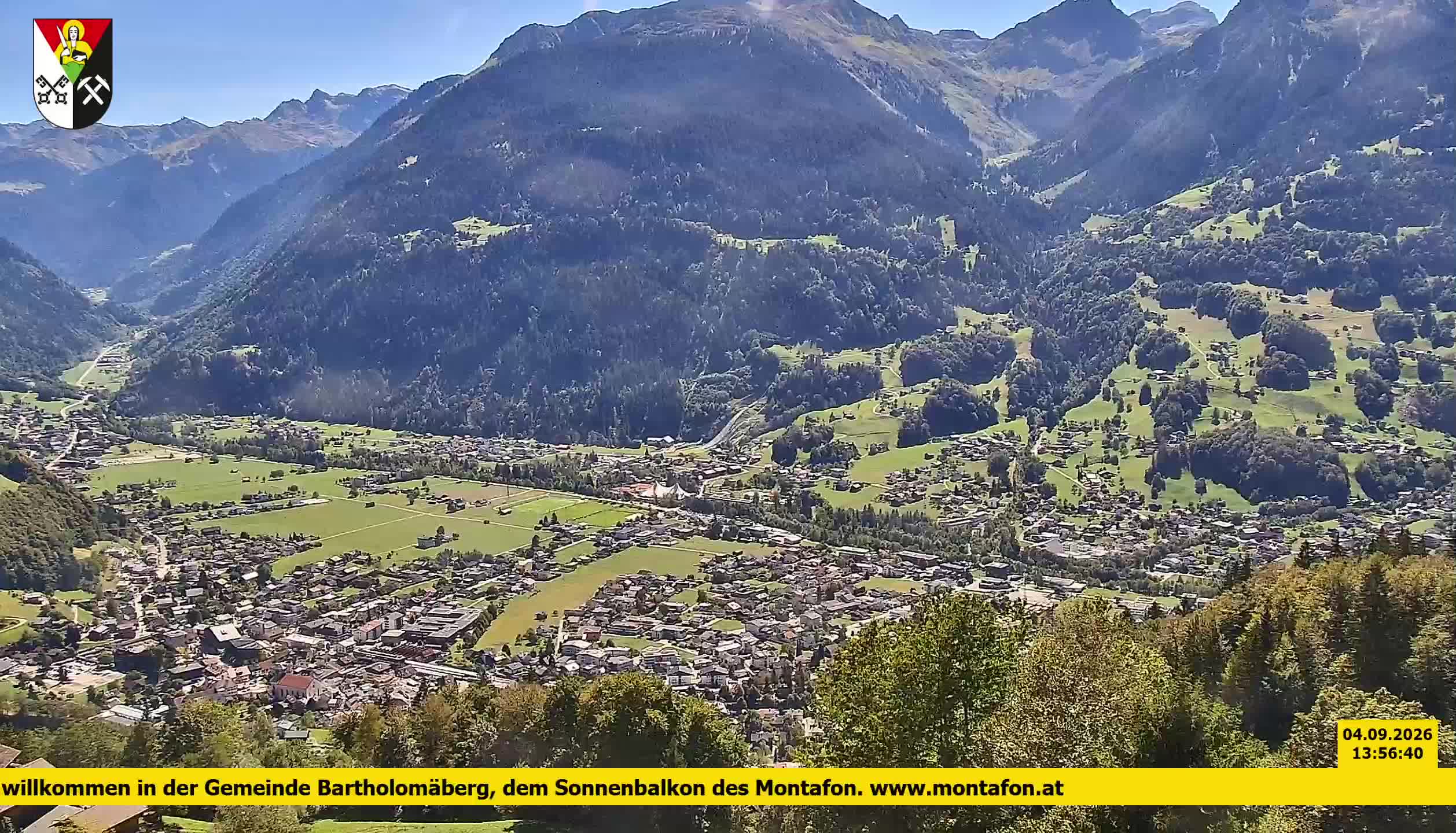 Bartholomäberg | Blick auf Schruns