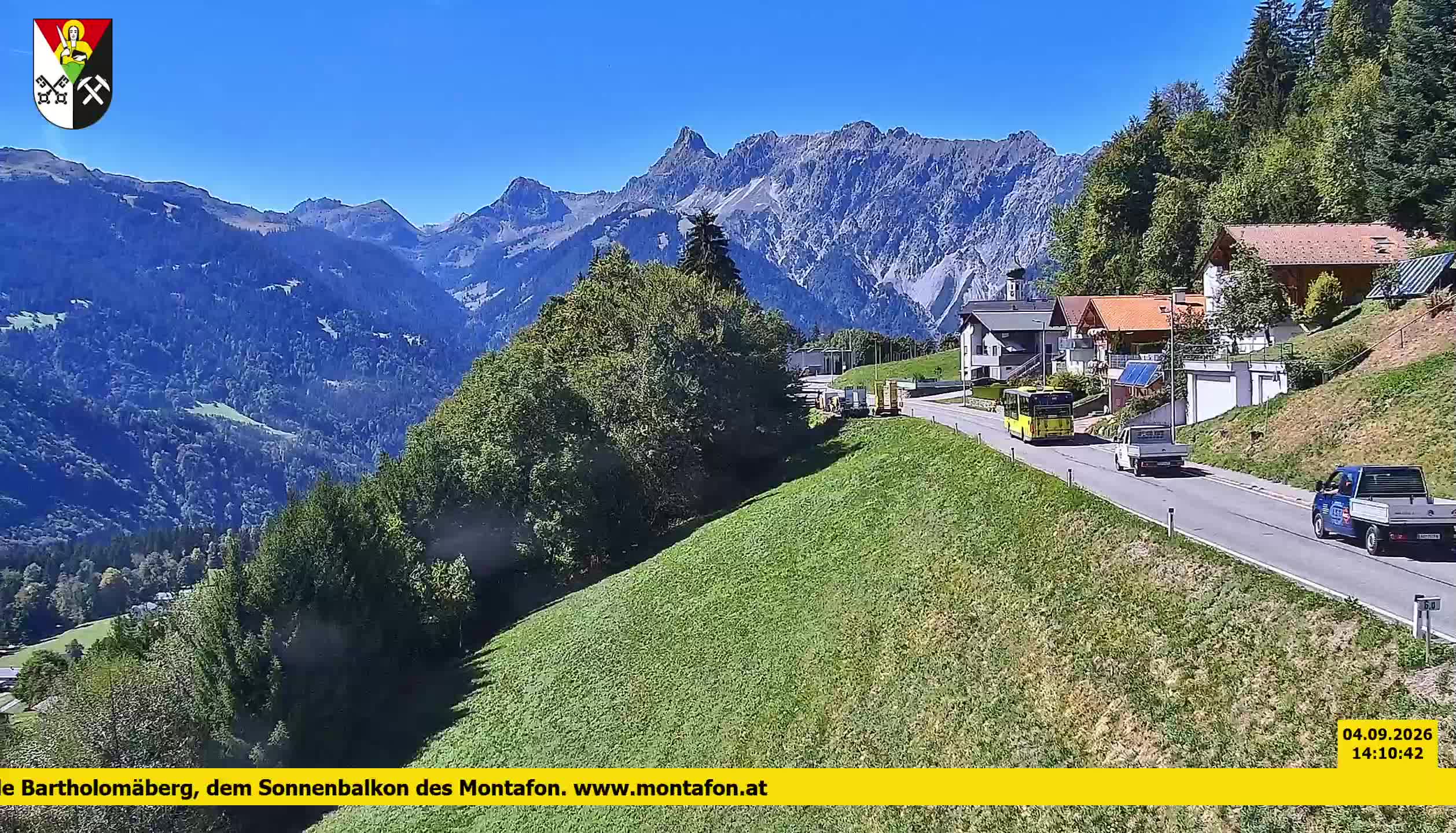 Bartholomäberg | Blick auf Schruns