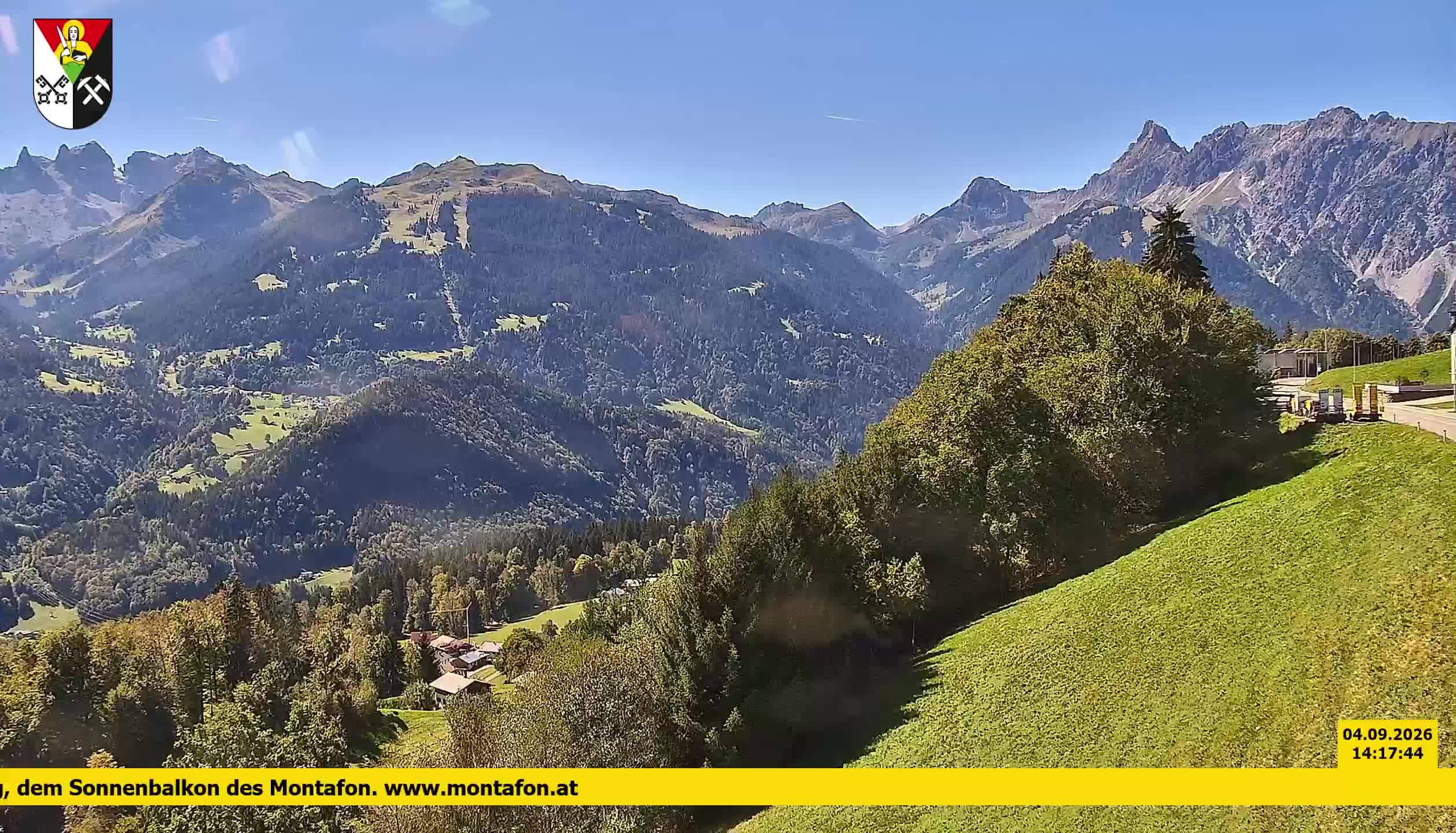 Bartholomäberg | Blick auf Schruns