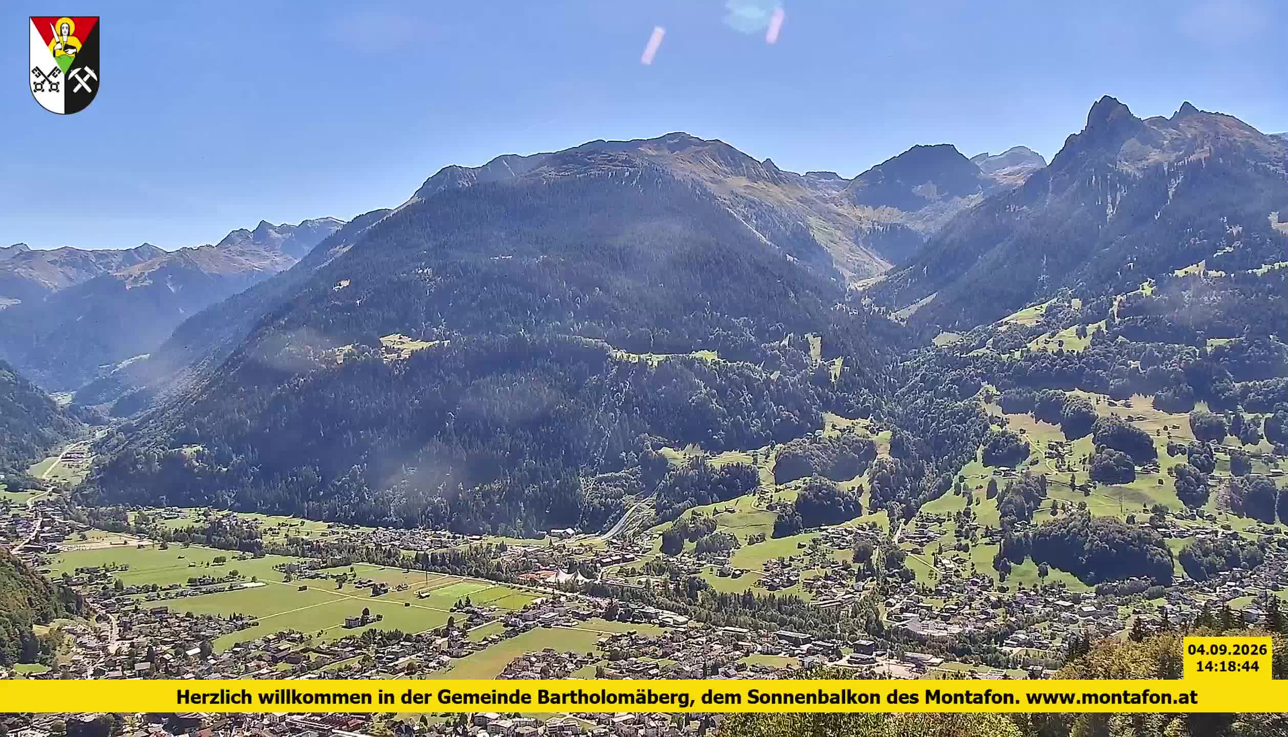 Bartholomäberg | Blick auf Schruns