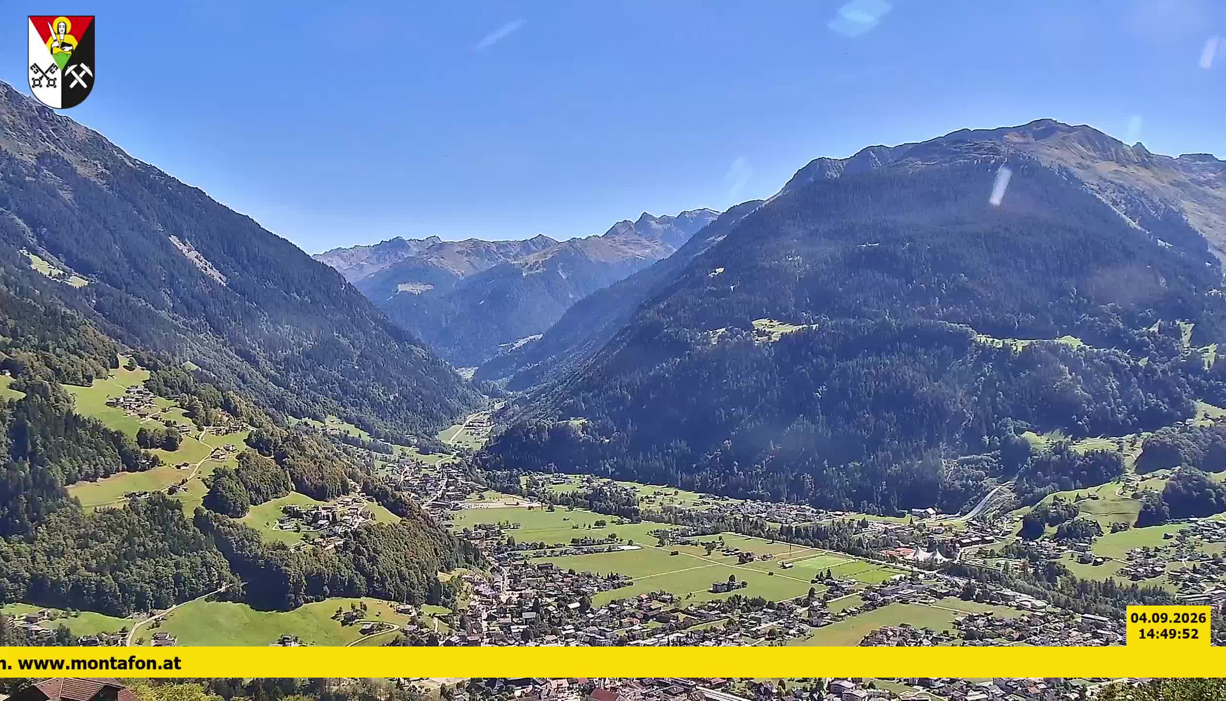 Bartholomäberg | Blick auf Schruns