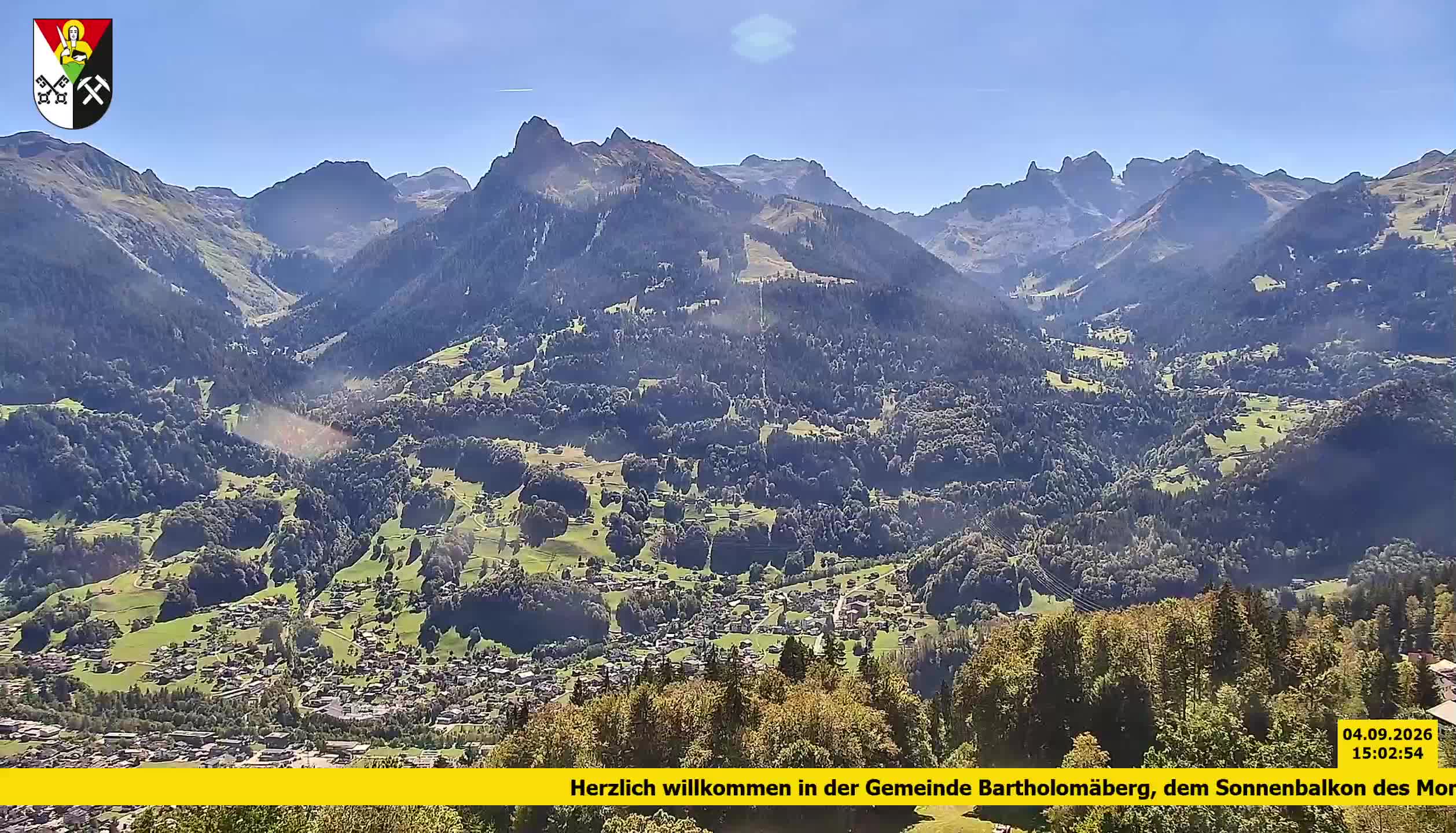 Bartholomäberg | Blick auf Schruns
