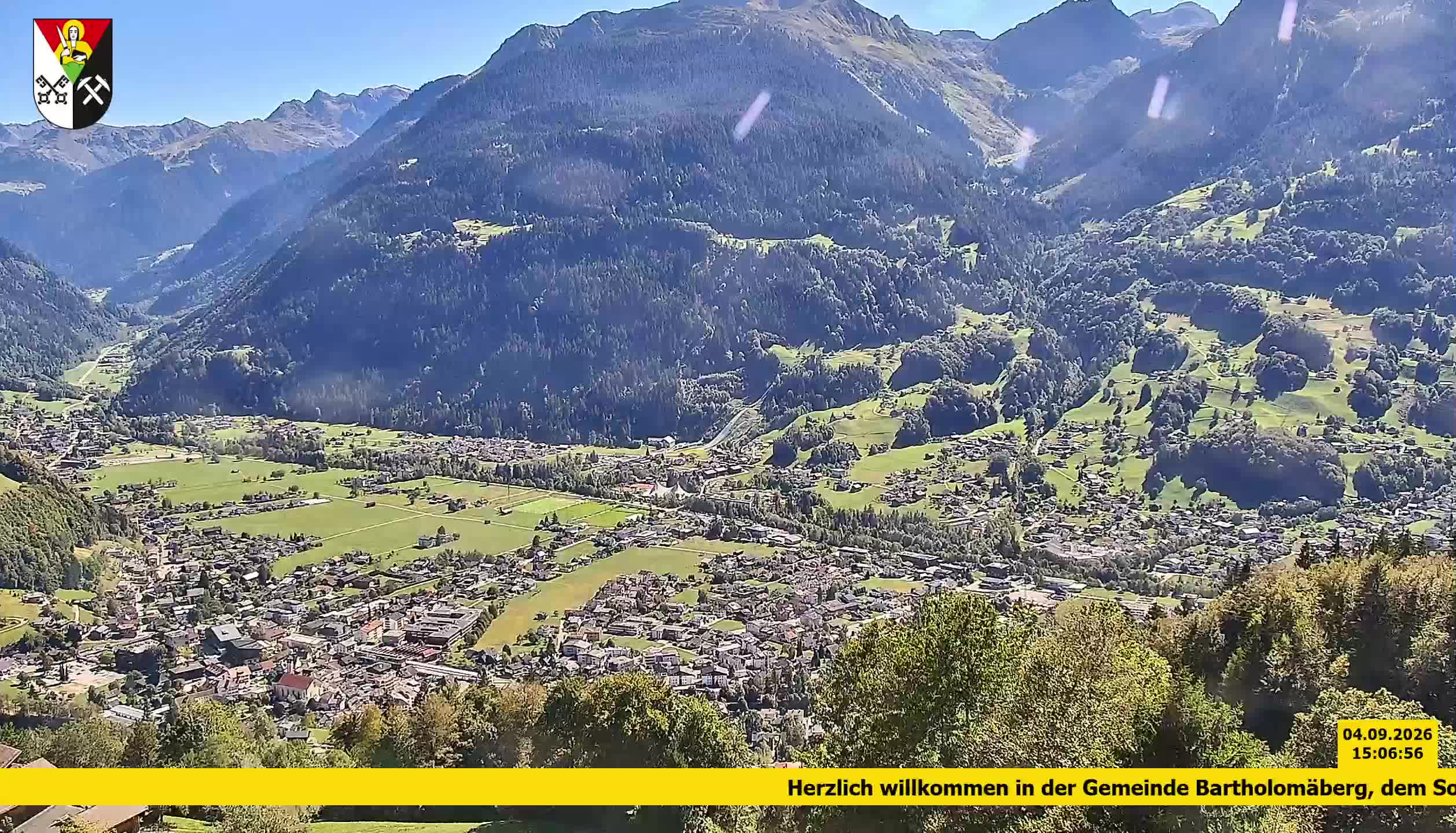 Bartholomäberg | Blick auf Schruns