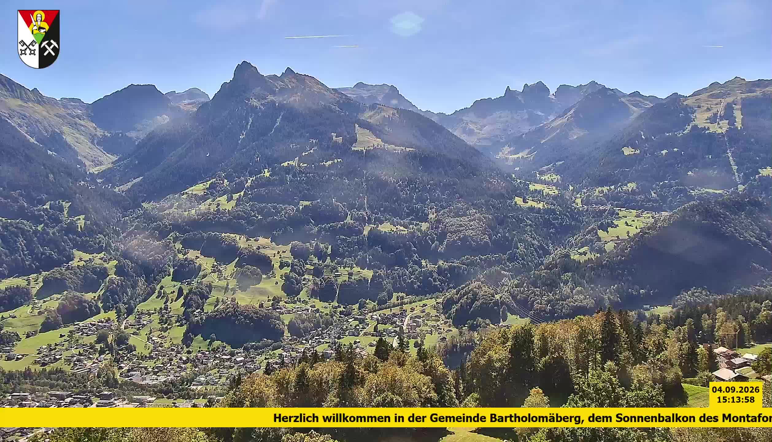 Bartholomäberg | Blick auf Schruns