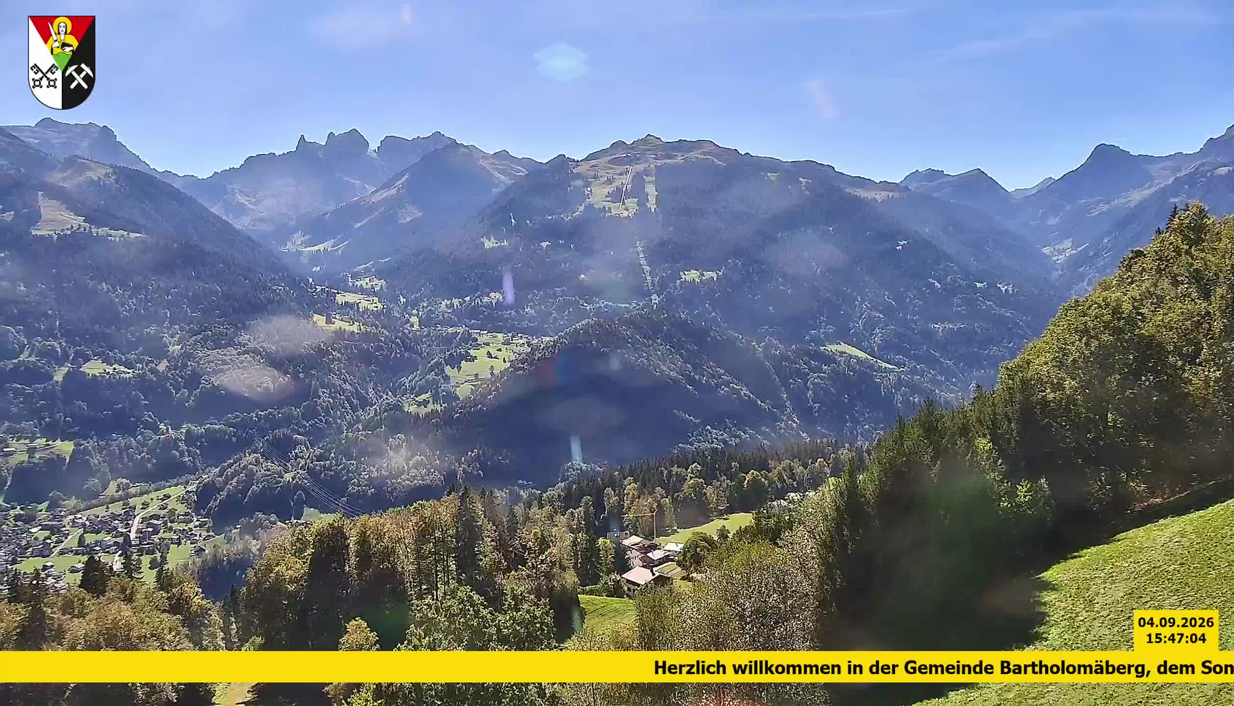 Bartholomäberg | Blick auf Schruns
