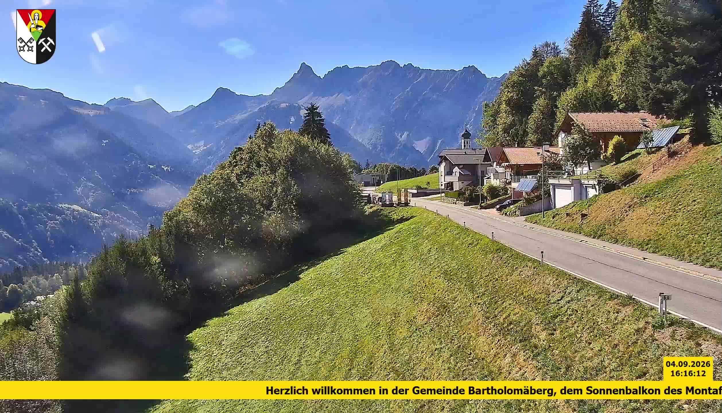 Bartholomäberg | Blick auf Schruns