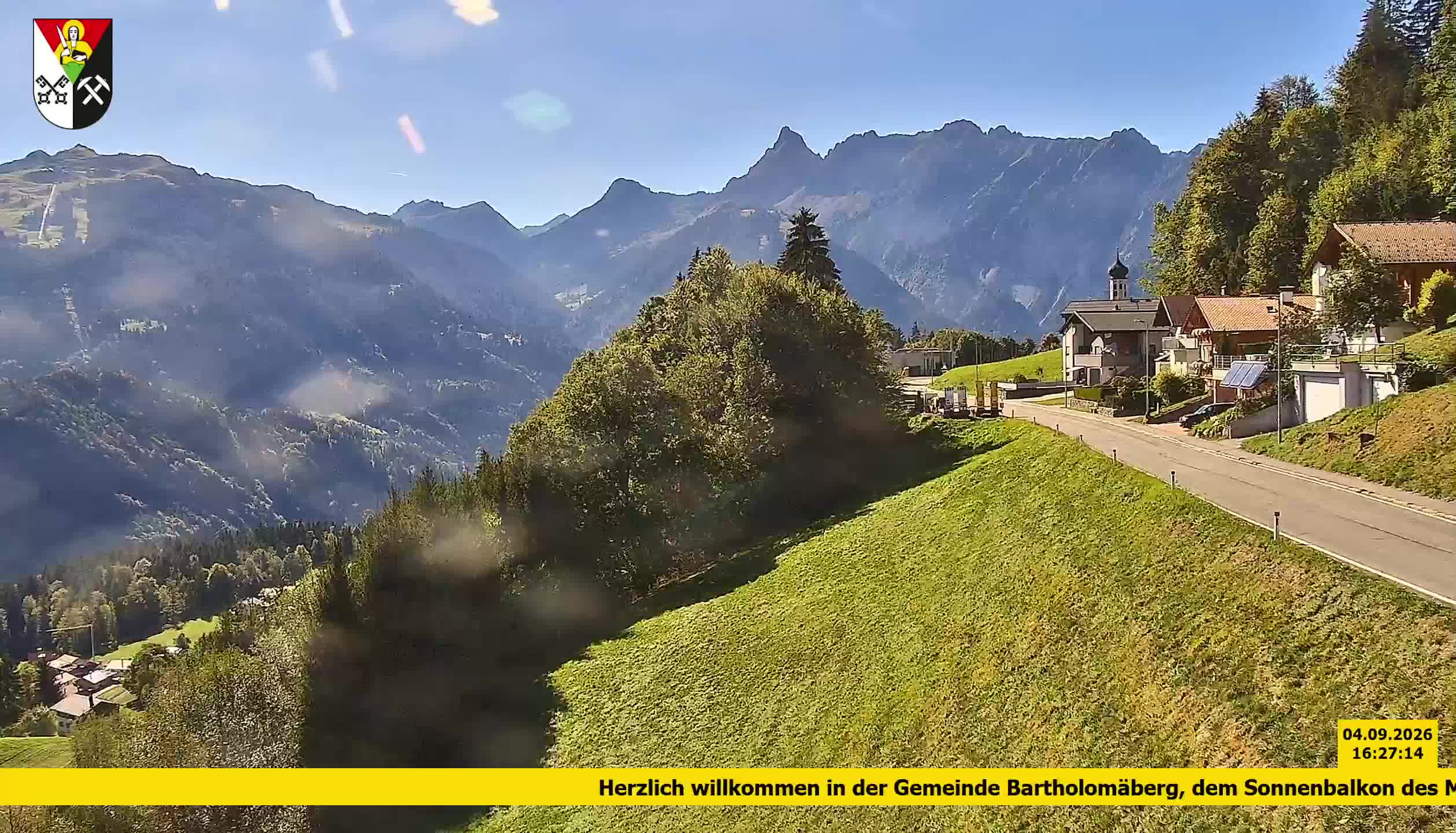 Bartholomäberg | Blick auf Schruns
