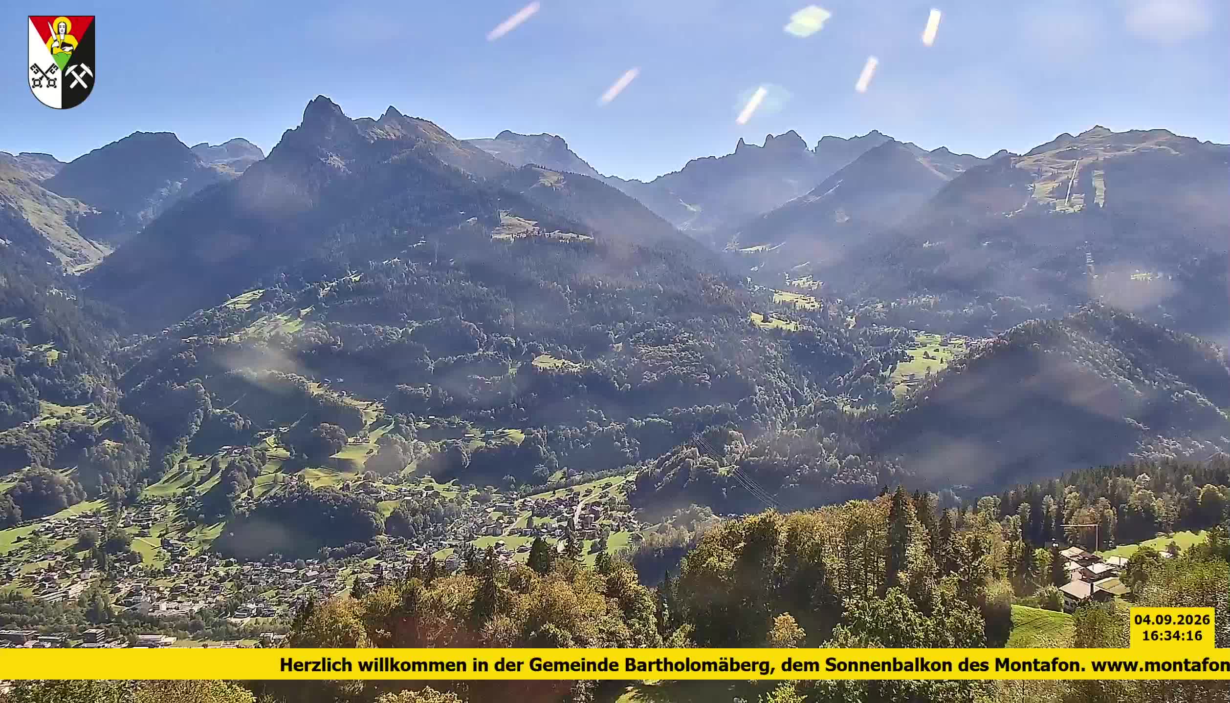 Bartholomäberg | Blick auf Schruns