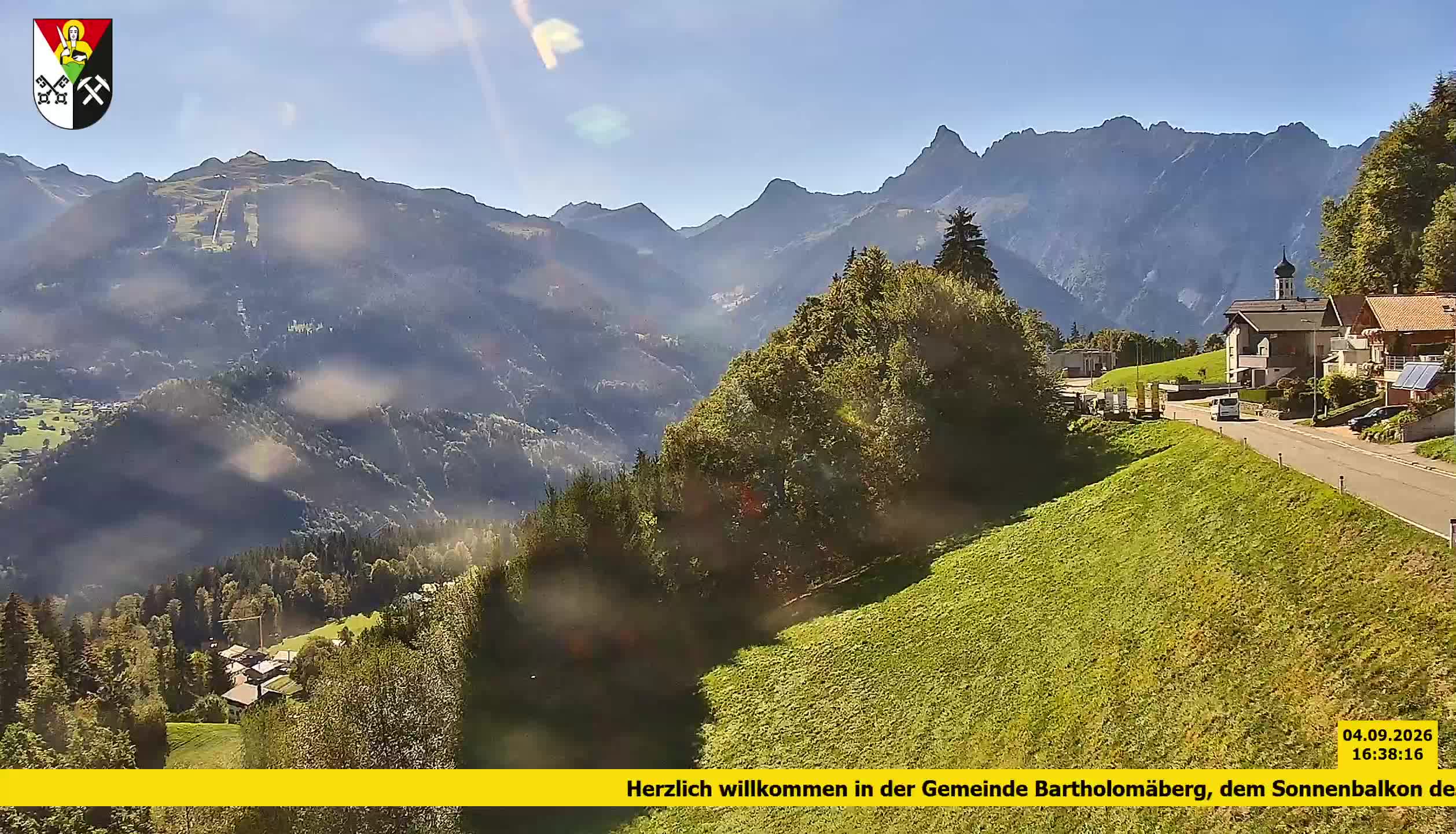 Bartholomäberg | Blick auf Schruns