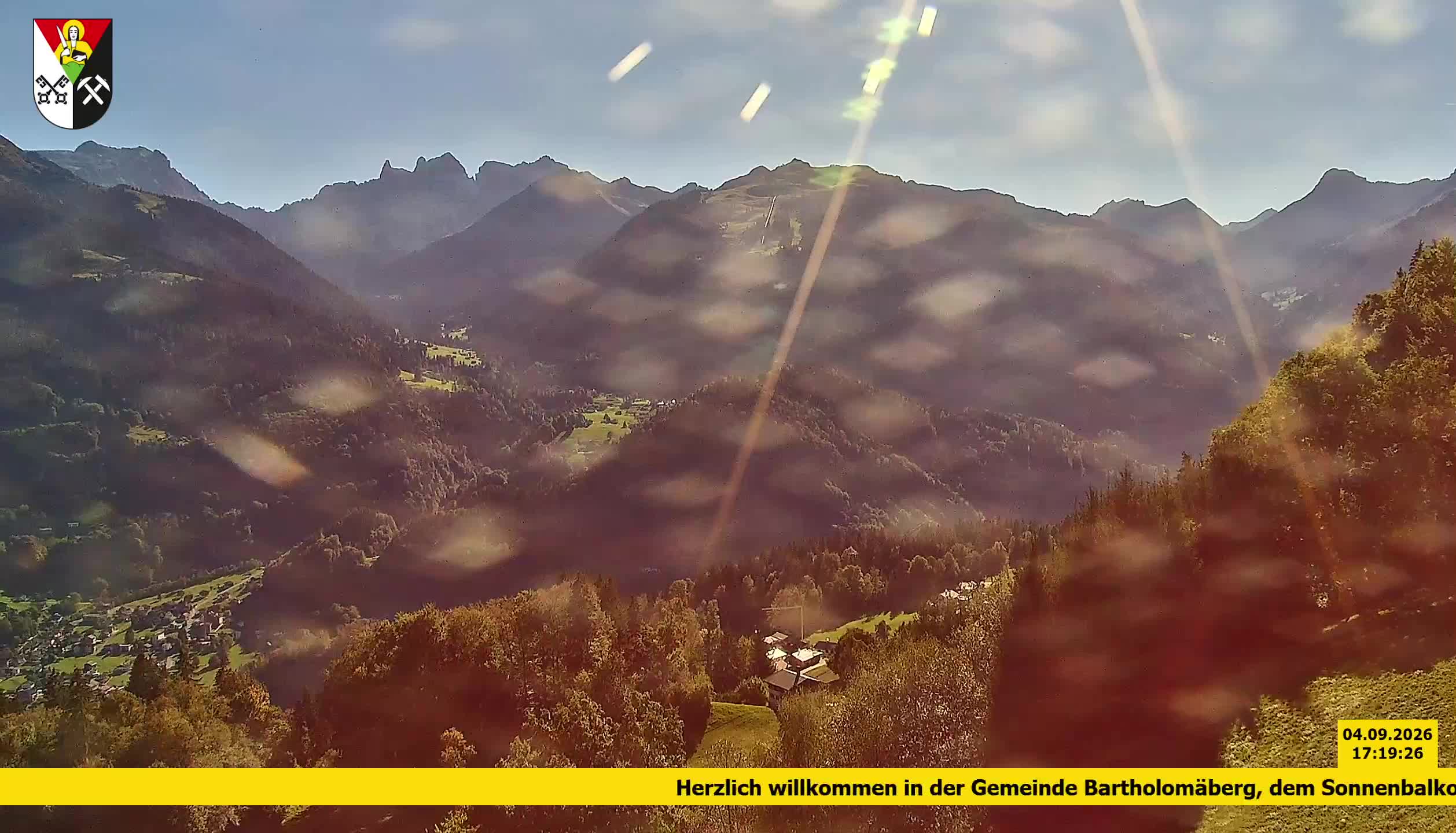 Bartholomäberg | Blick auf Schruns
