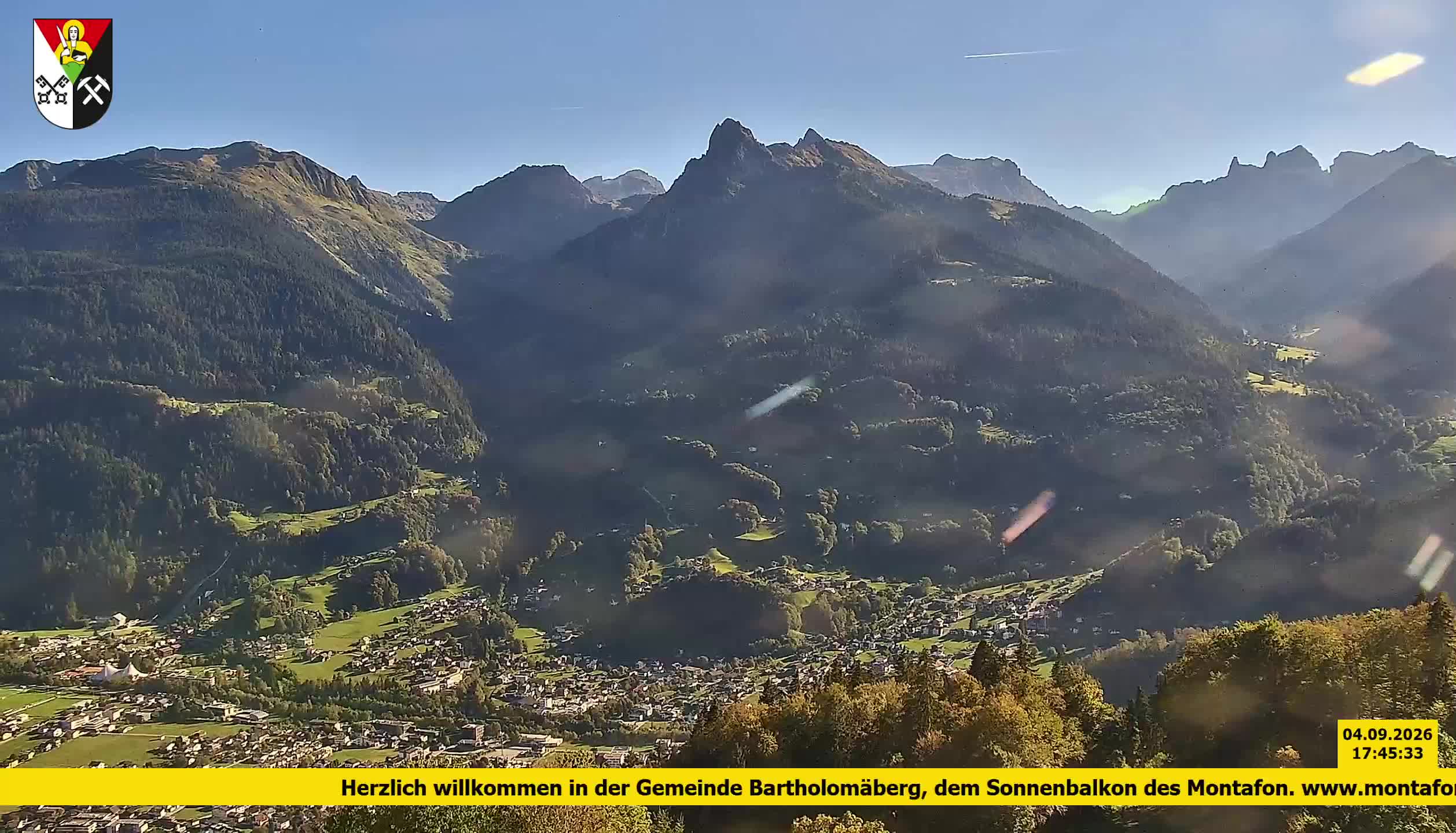 Bartholomäberg | Blick auf Schruns